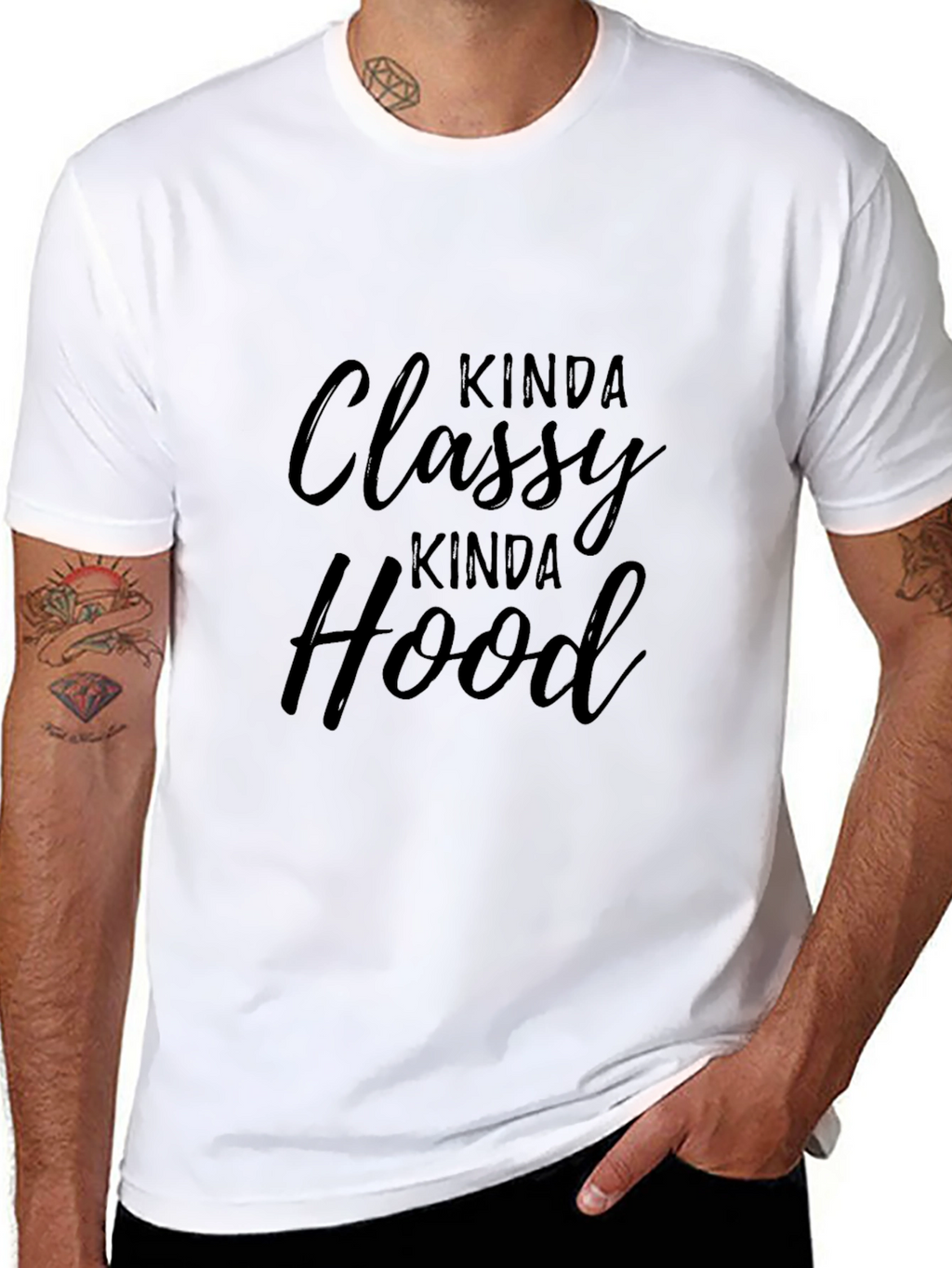 Kinda Classy Kinda Hood Graphic Tee