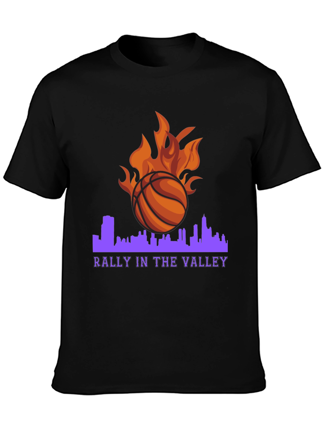 Rally in the Valley T-Shirt - Phoenix Basketball Fan Tee