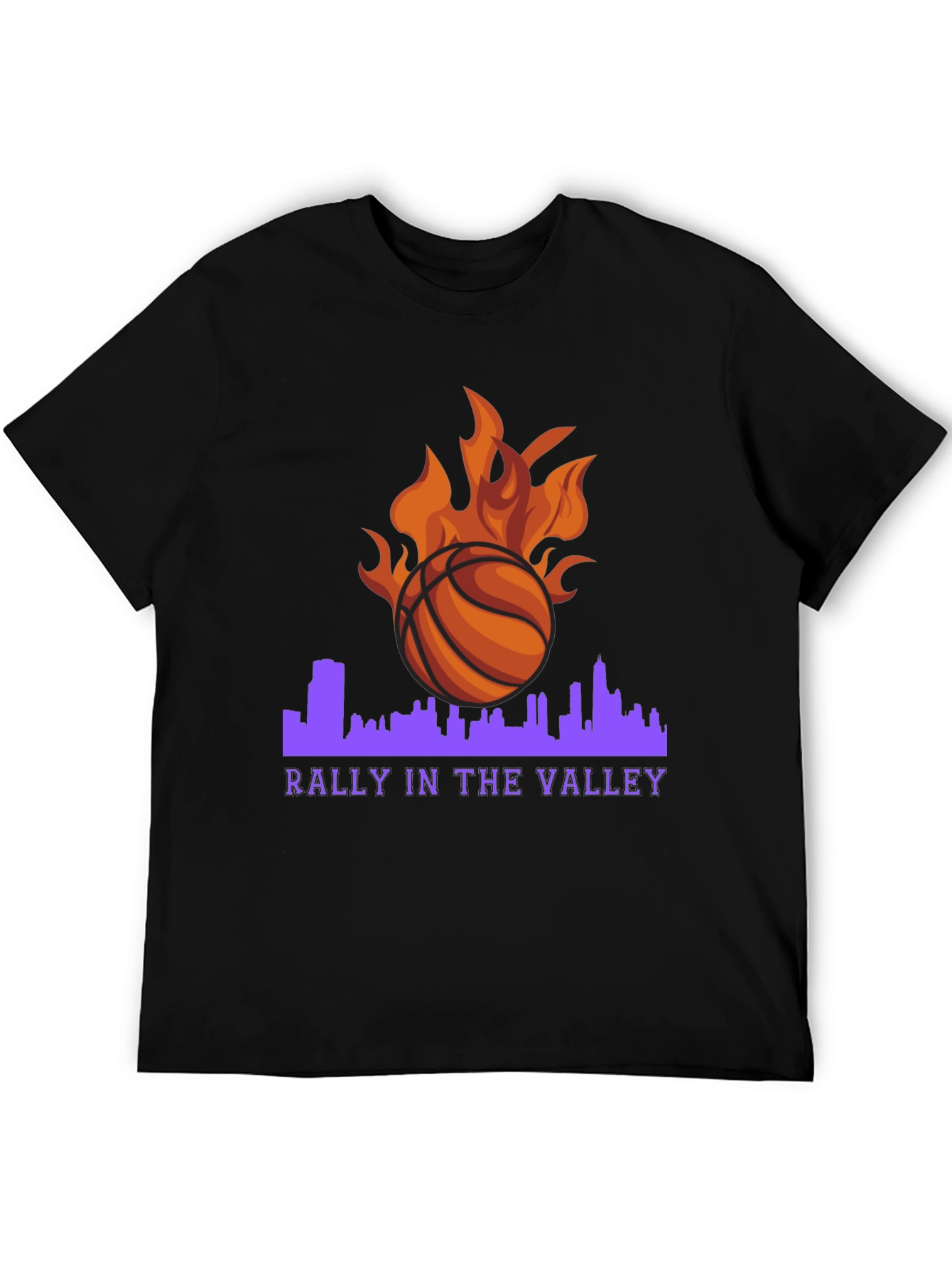 Rally in the Valley T-Shirt - Phoenix Basketball Fan Tee