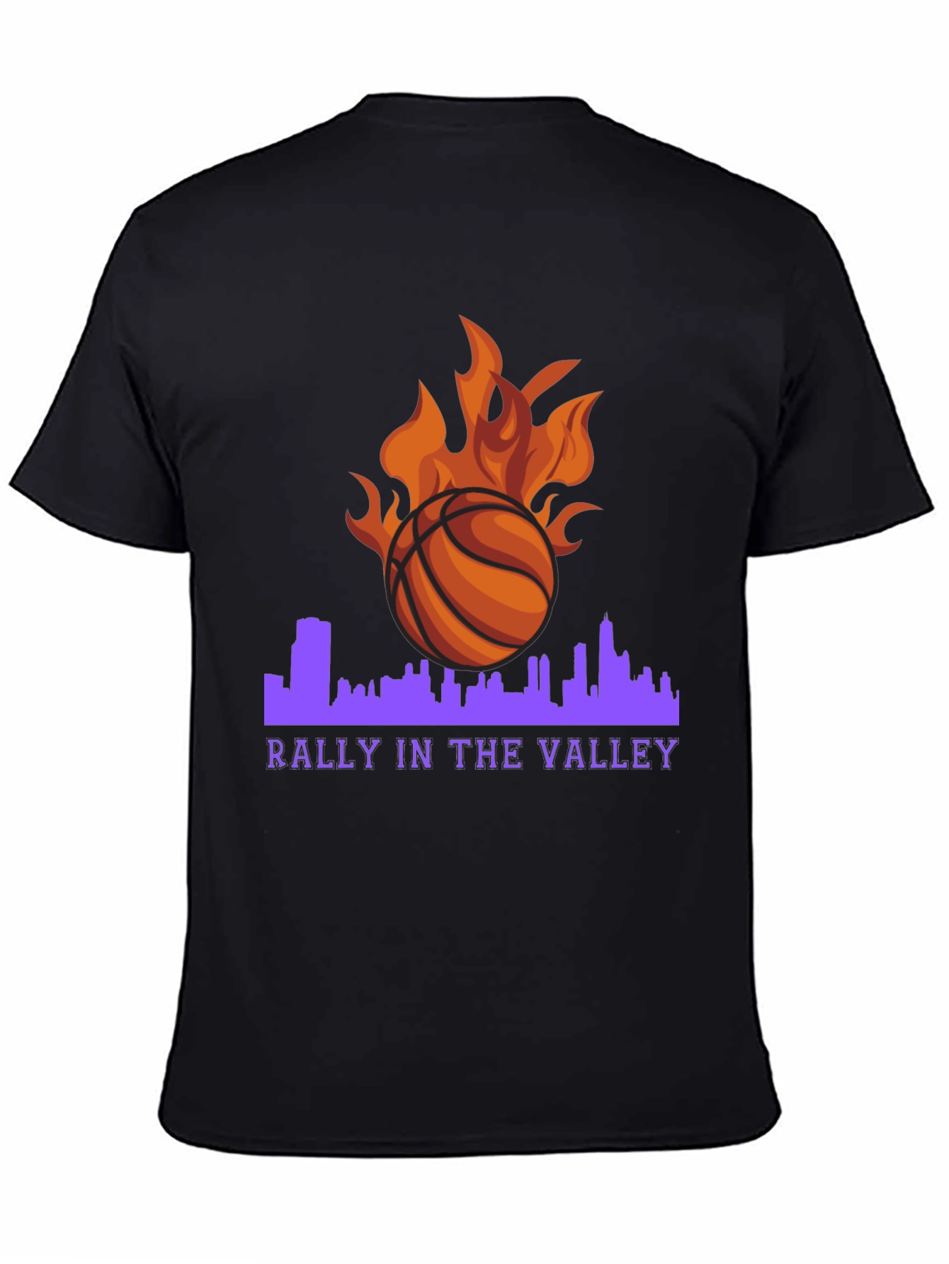 Rally in the Valley T-Shirt - Phoenix Basketball Fan Tee
