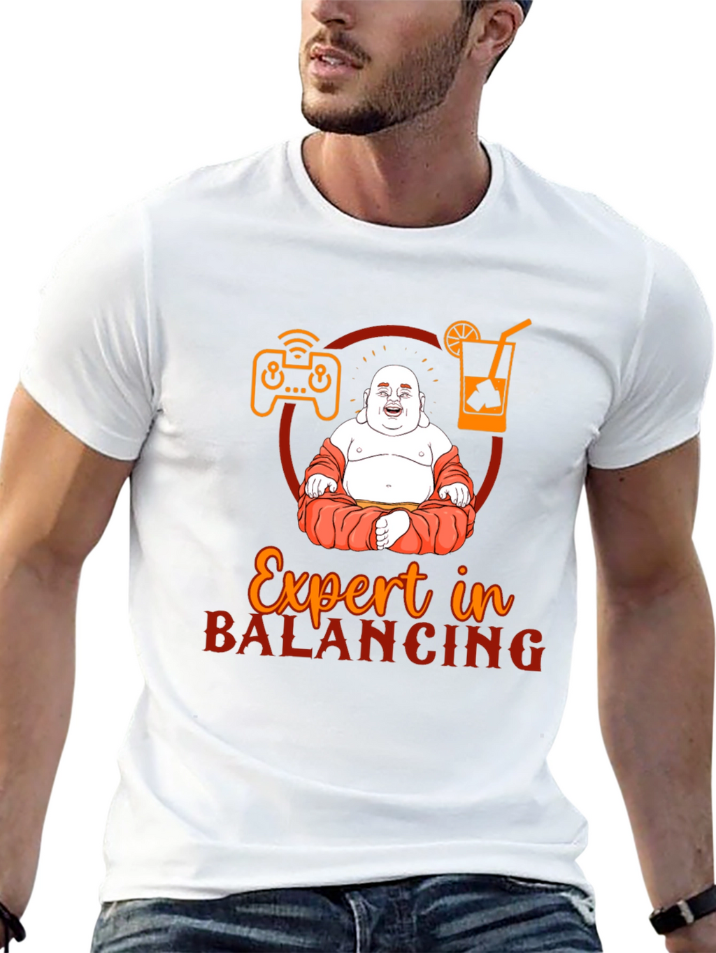 Expert in Balancing Mens Graphic Tee