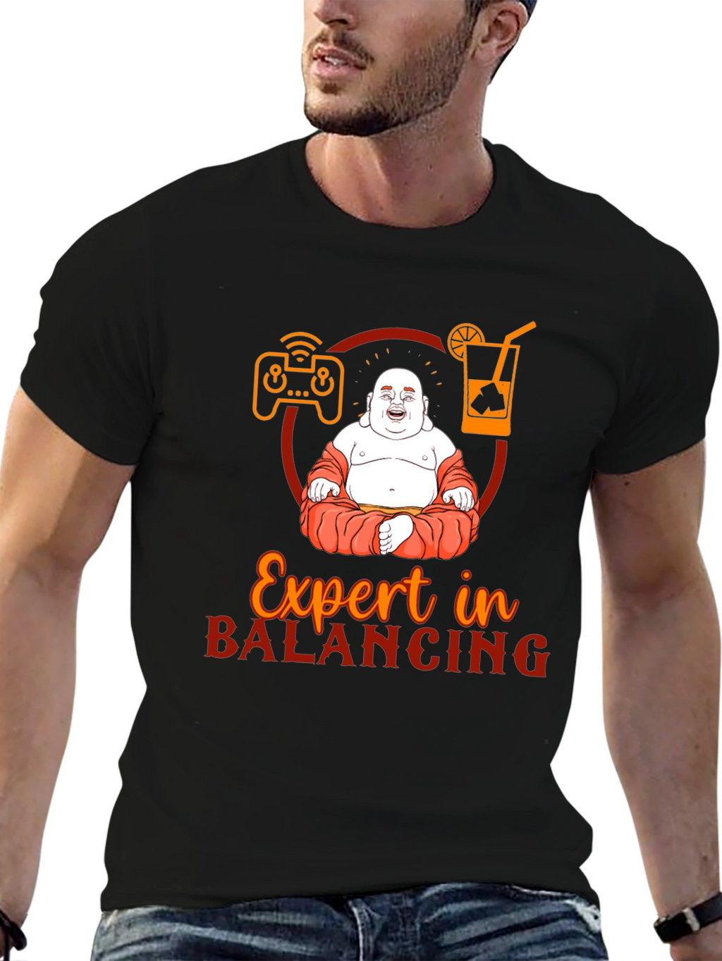 Expert in Balancing Mens Graphic Tee