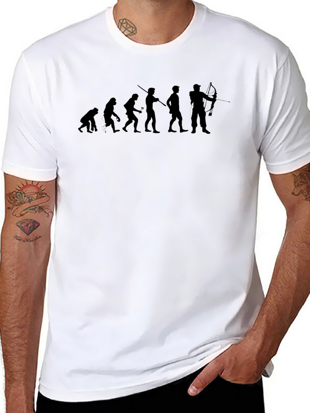 Evolution of Archery T-Shirt