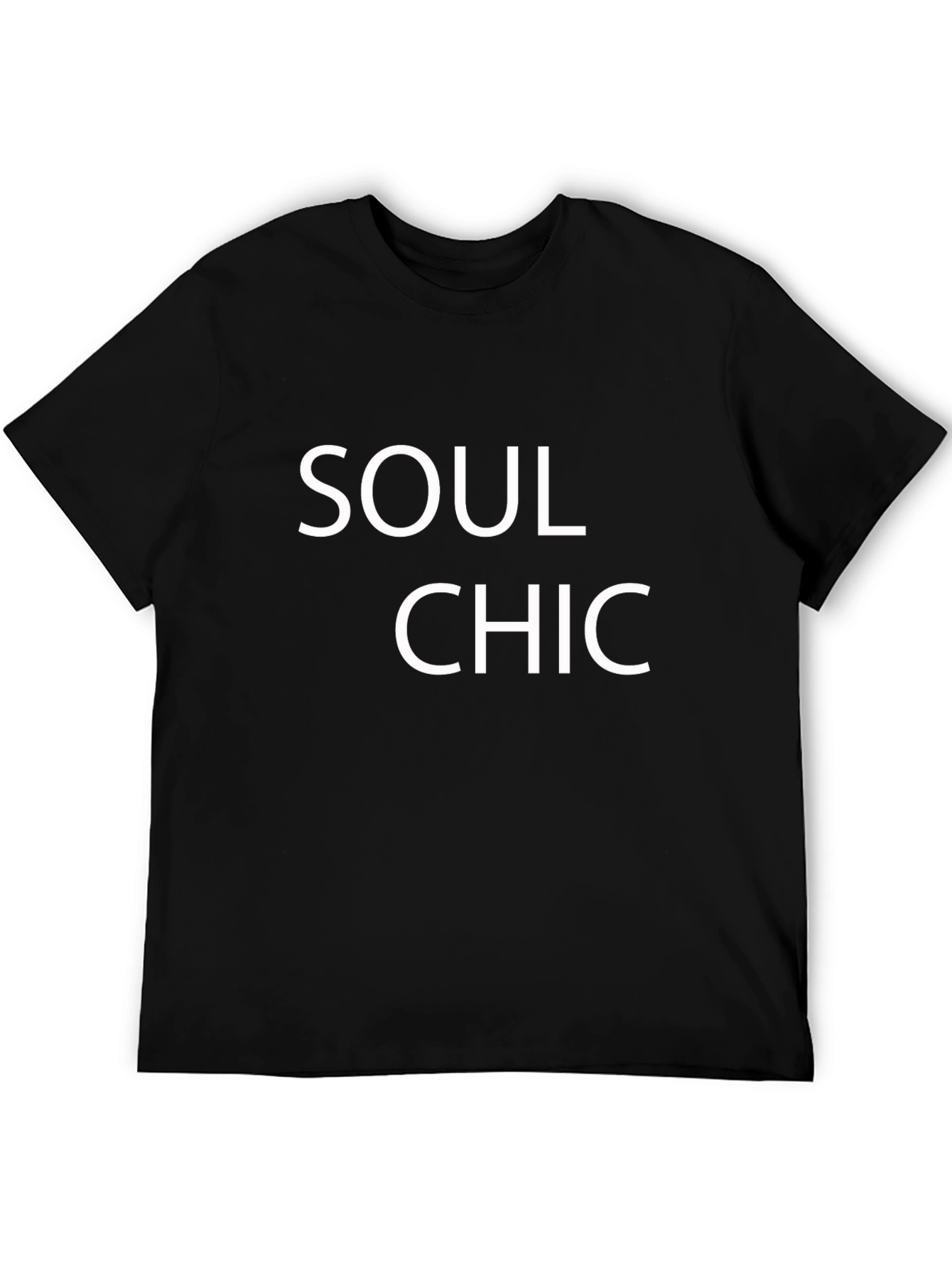 Soul Chic Black Graphic Tee