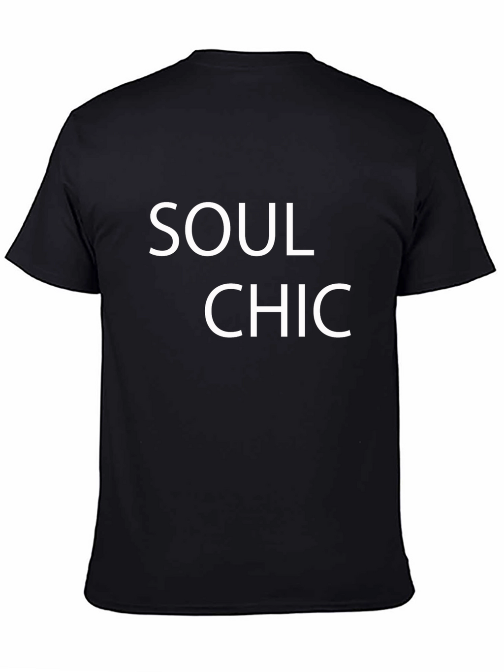 Soul Chic Black Graphic Tee