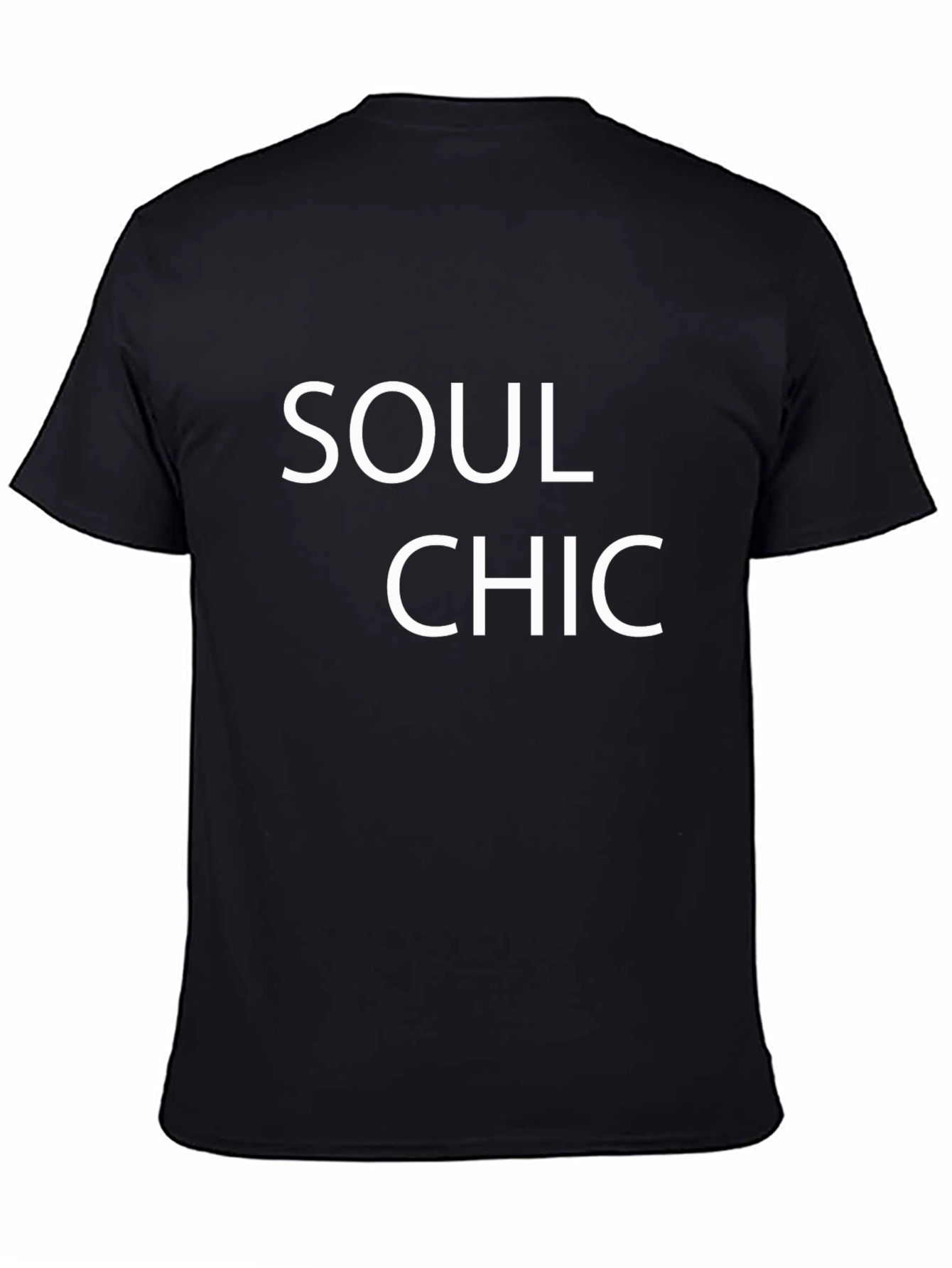 Soul Chic Black Graphic Tee