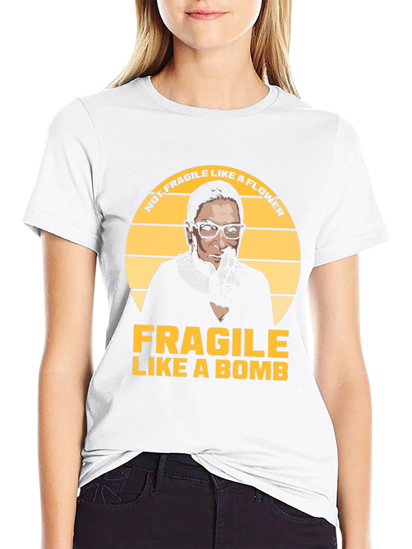 Fragile Like A Bomb RBG T-Shirt