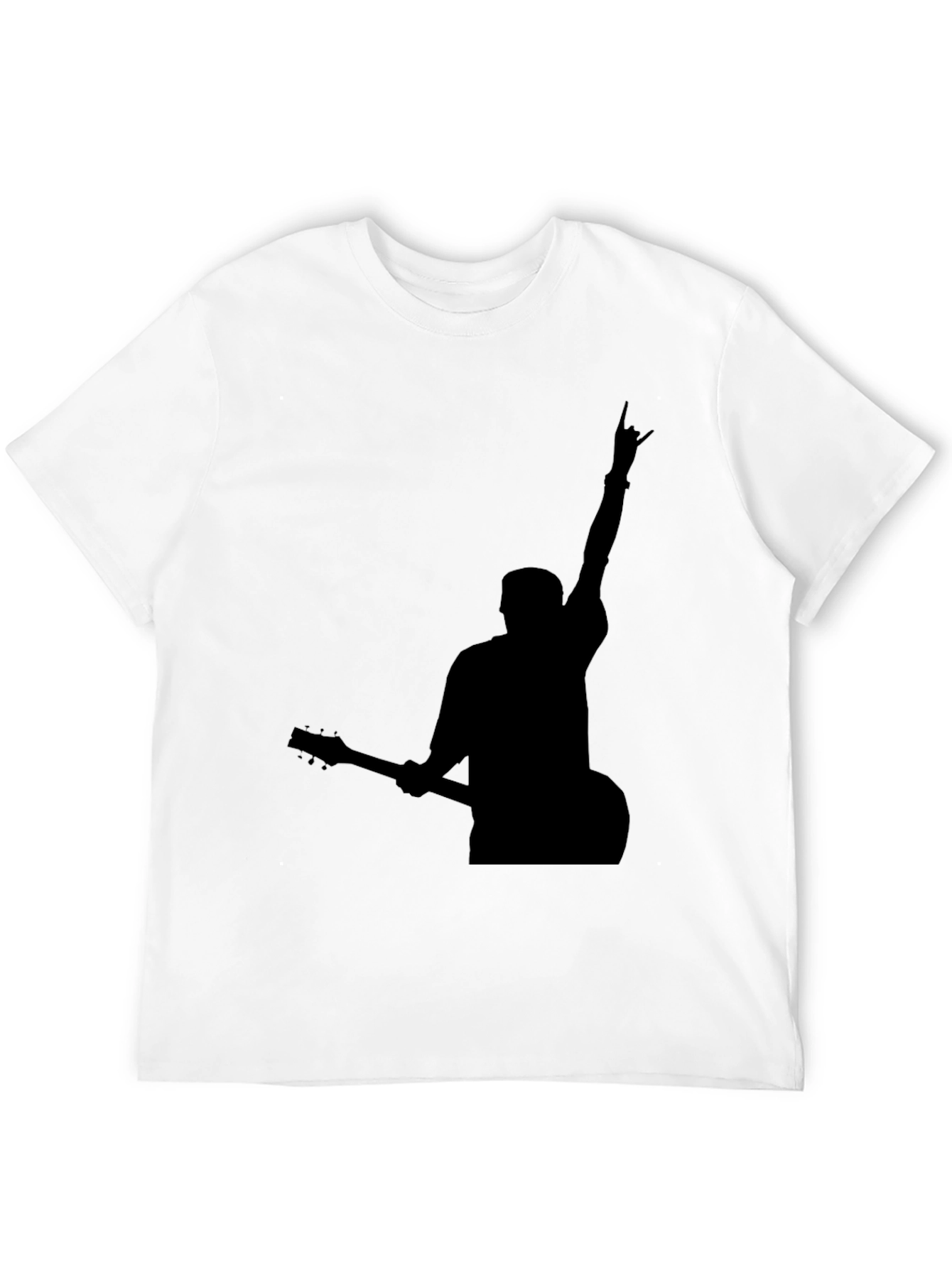 Rock On Silhouette Graphic Tee
