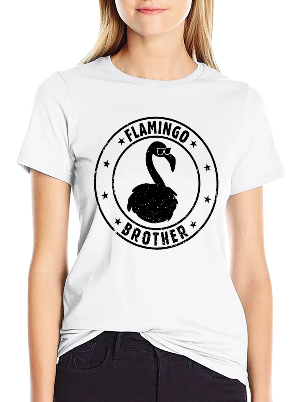 Flamingo Brother Graphic T-Shirt