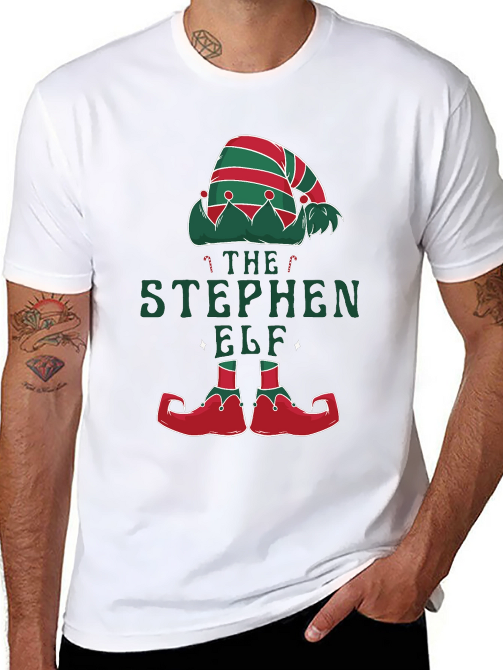 Personalized The Elf Christmas T-Shirt