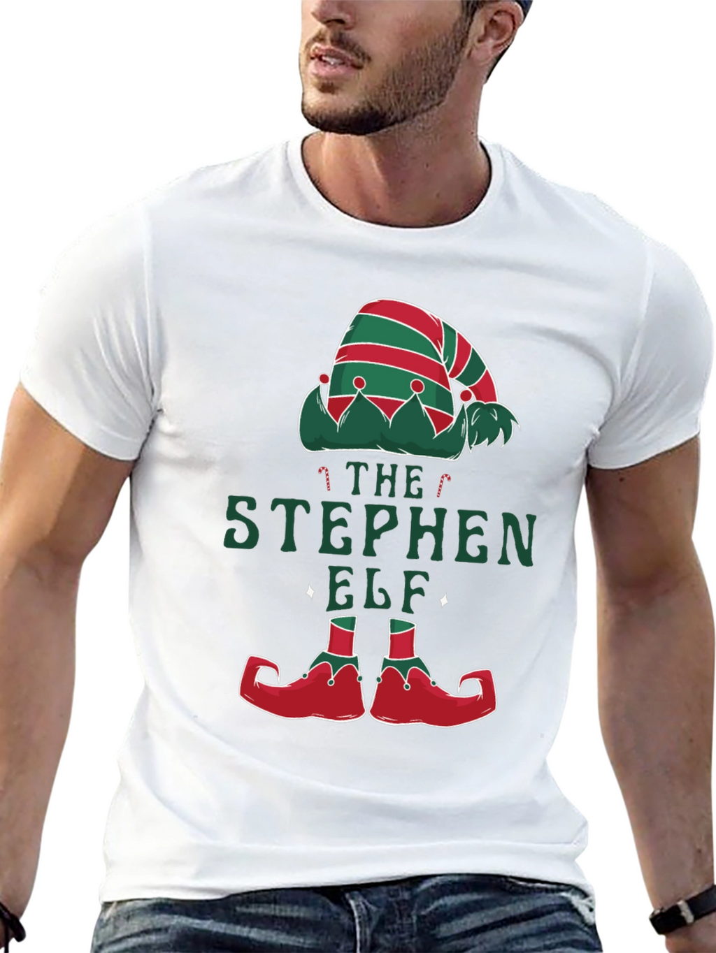 Personalized The Elf Christmas T-Shirt