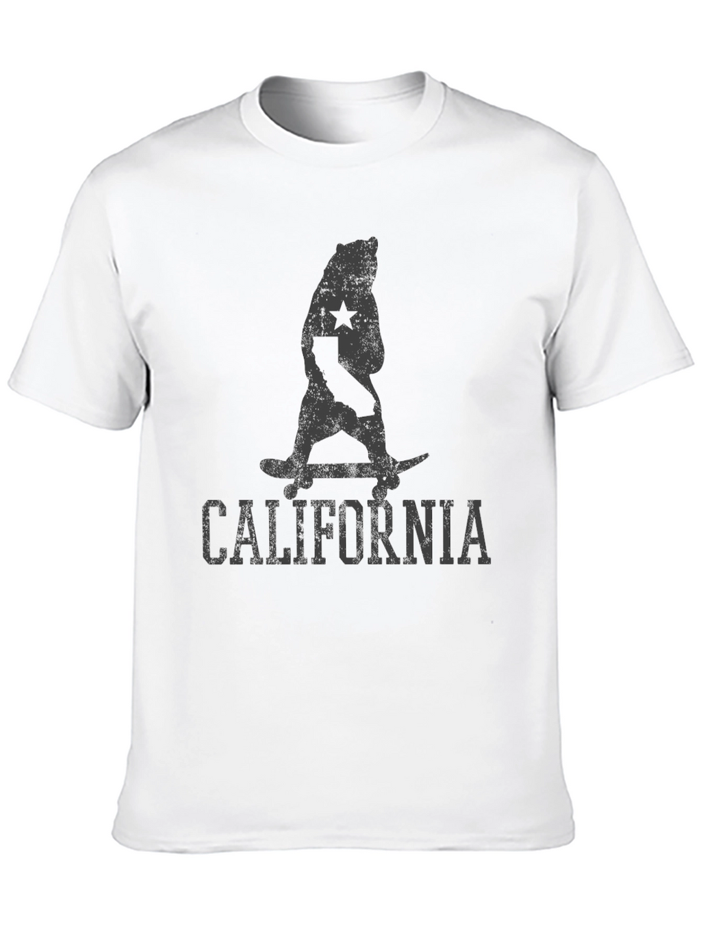 California Bear Skateboard T-Shirt
