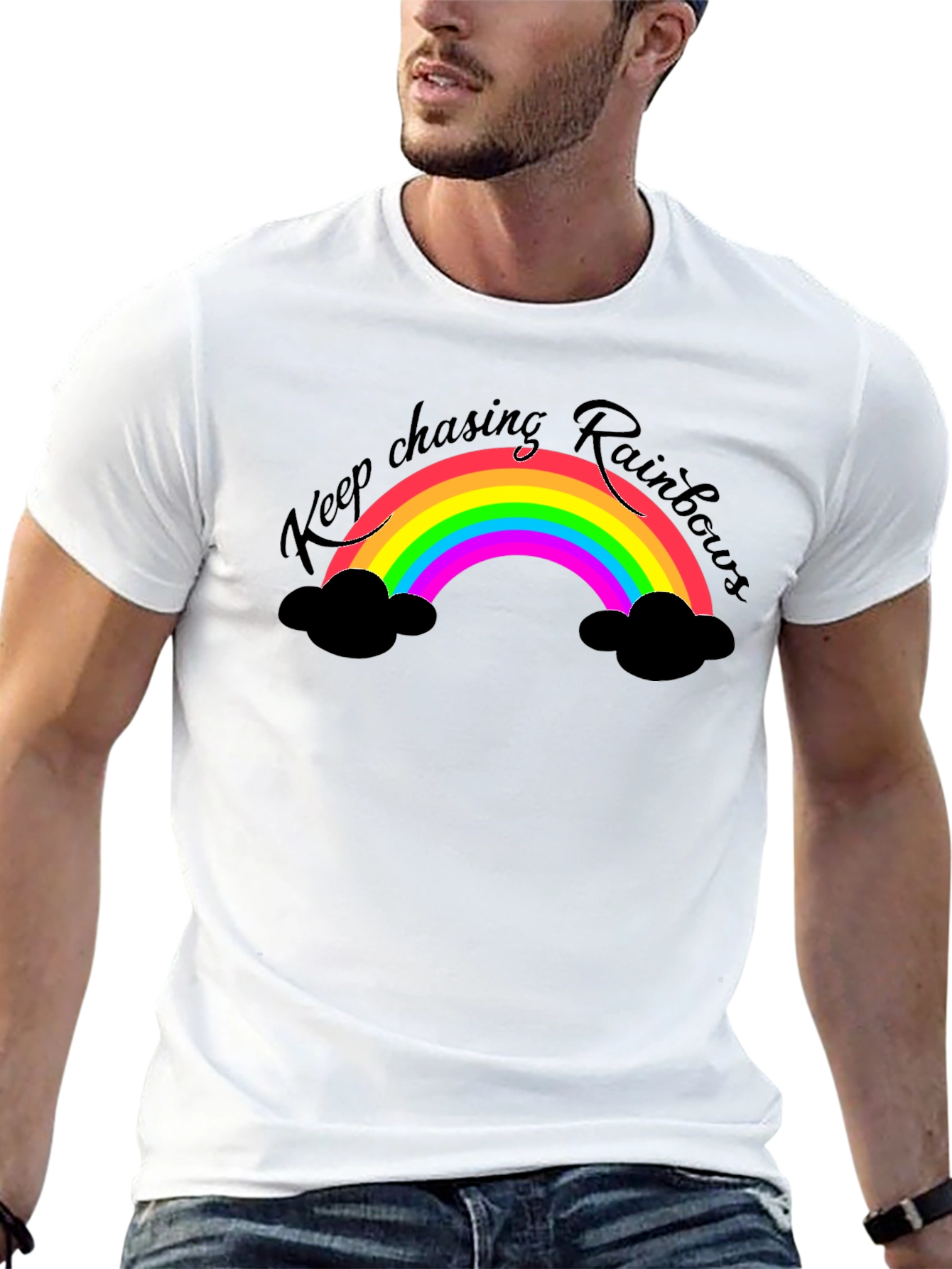 Keep Chasing Rainbows Graphic T-Shirt