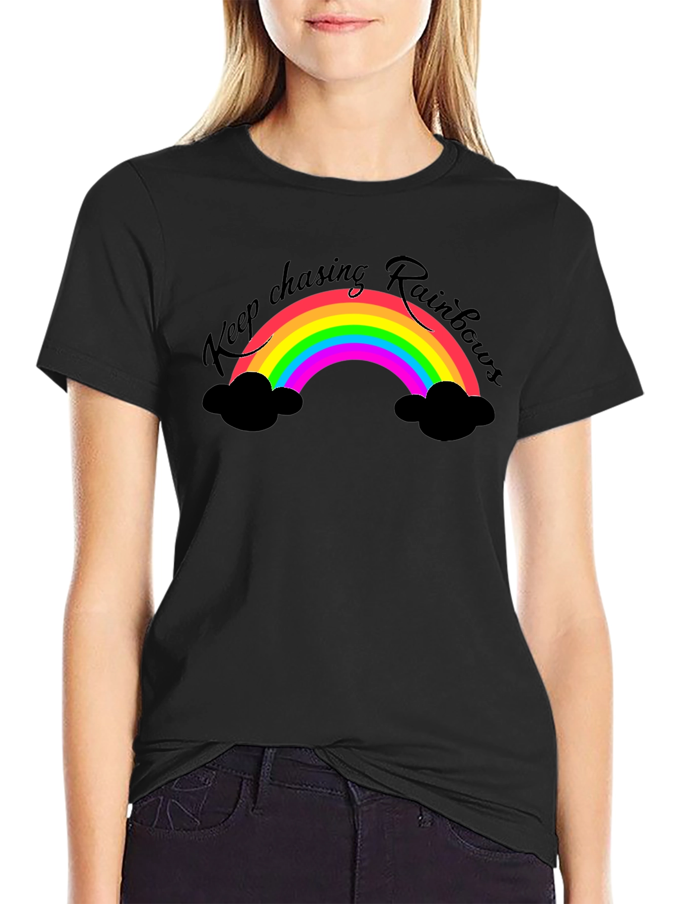 Keep Chasing Rainbows Graphic T-Shirt