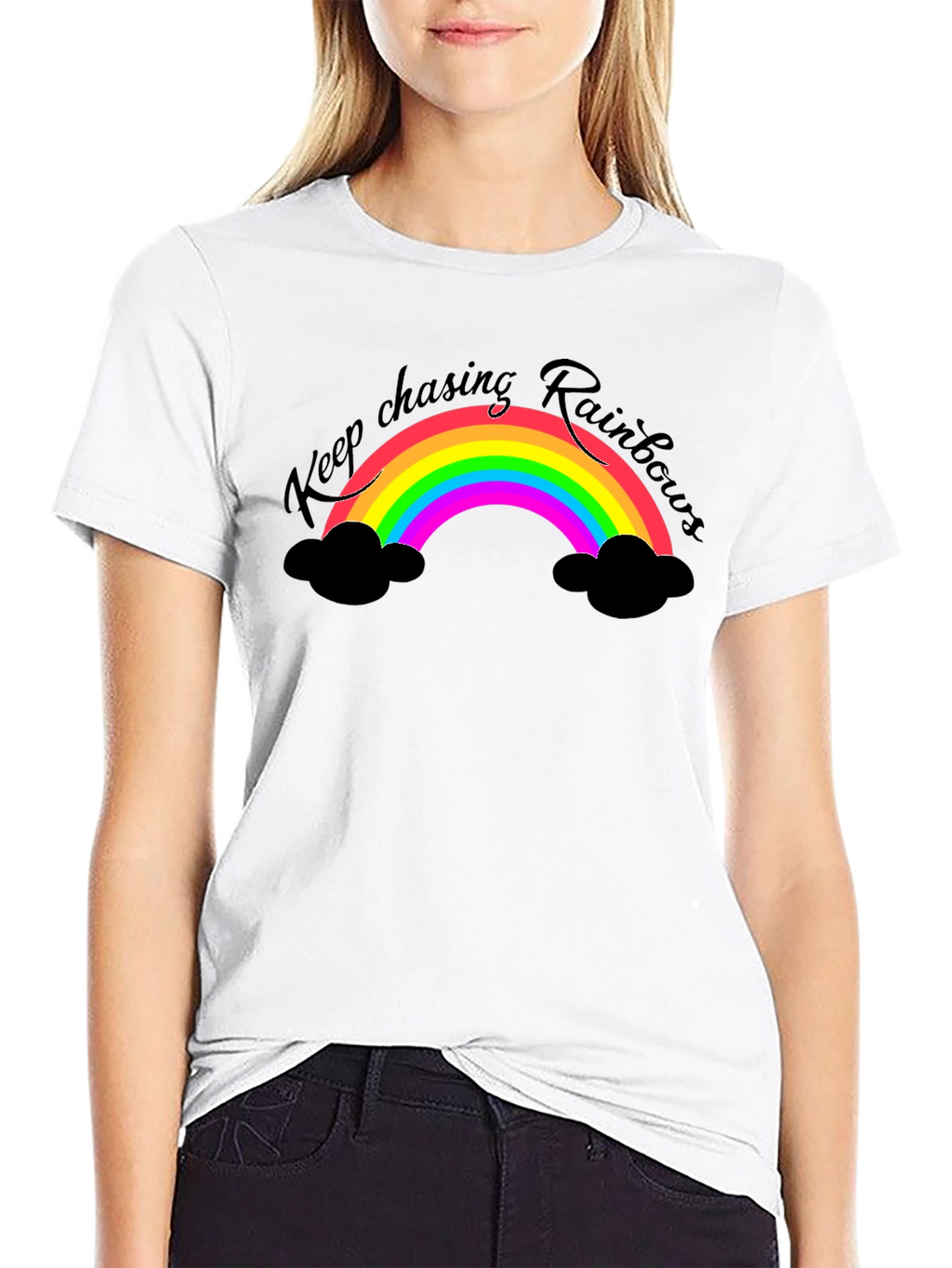 Keep Chasing Rainbows Graphic T-Shirt