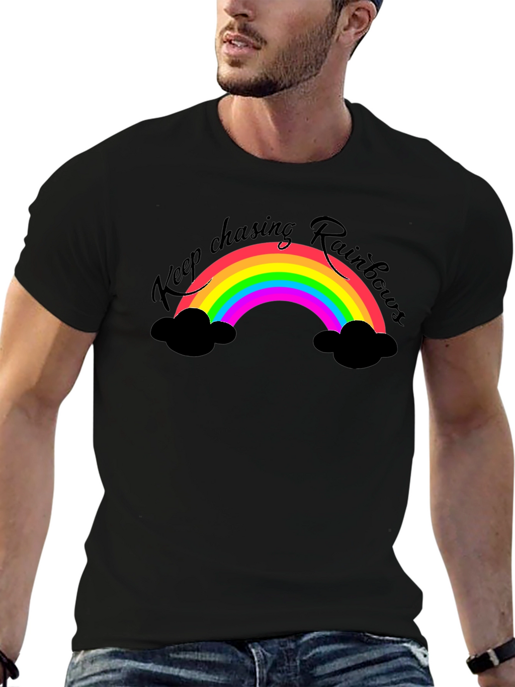 Keep Chasing Rainbows Graphic T-Shirt