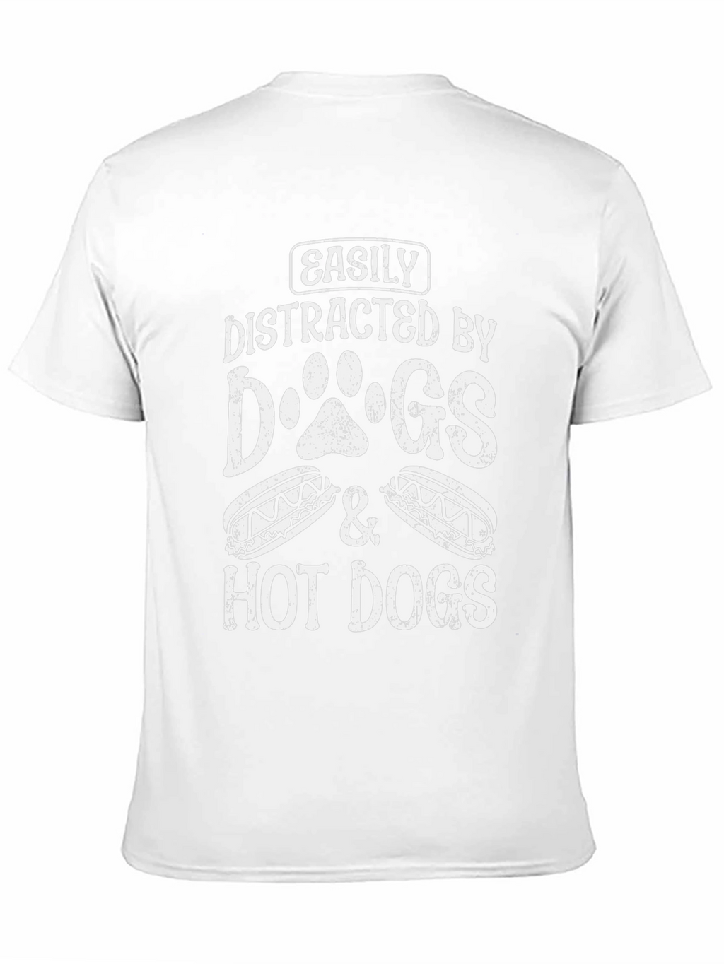 Easily Distracted by Dogs & Hot Dogs T-Shirt