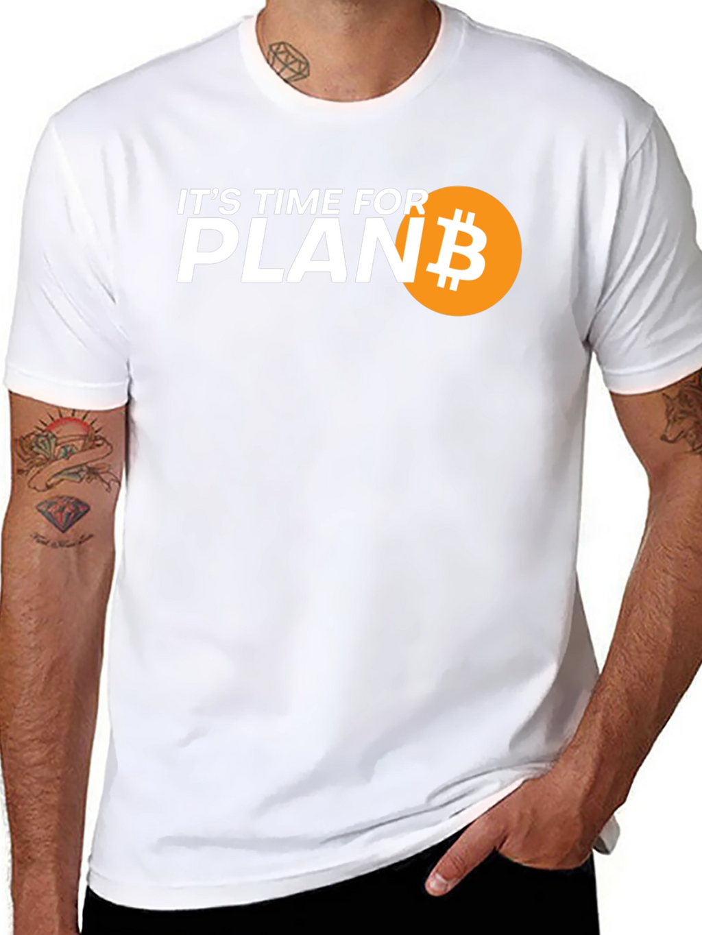 Its Time For Plan B Bitcoin Graphic Tee