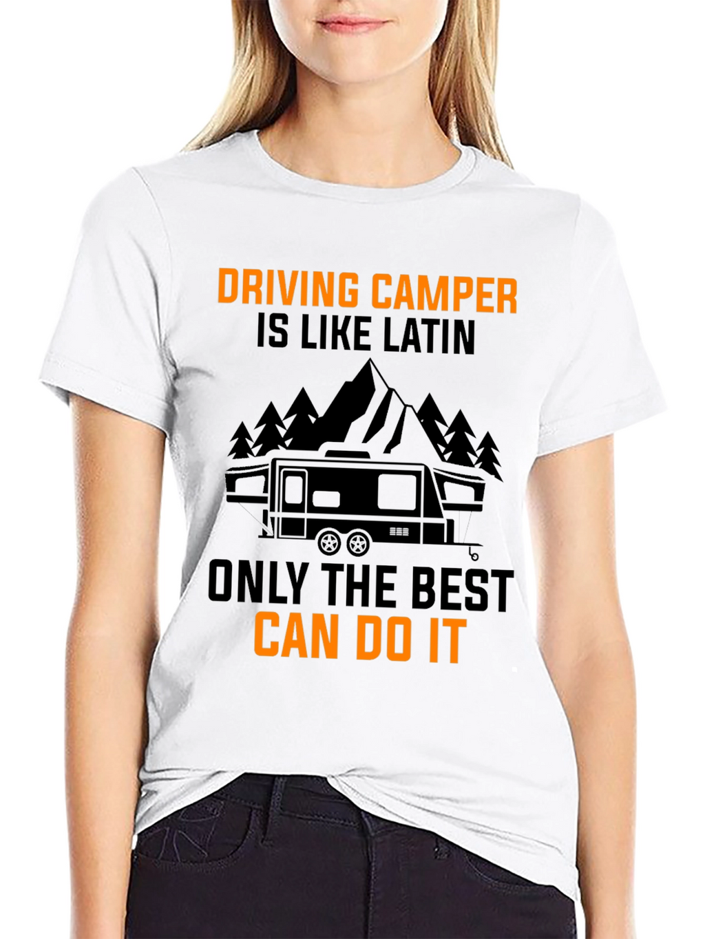 Driving Camper Like Latin Graphic Tee