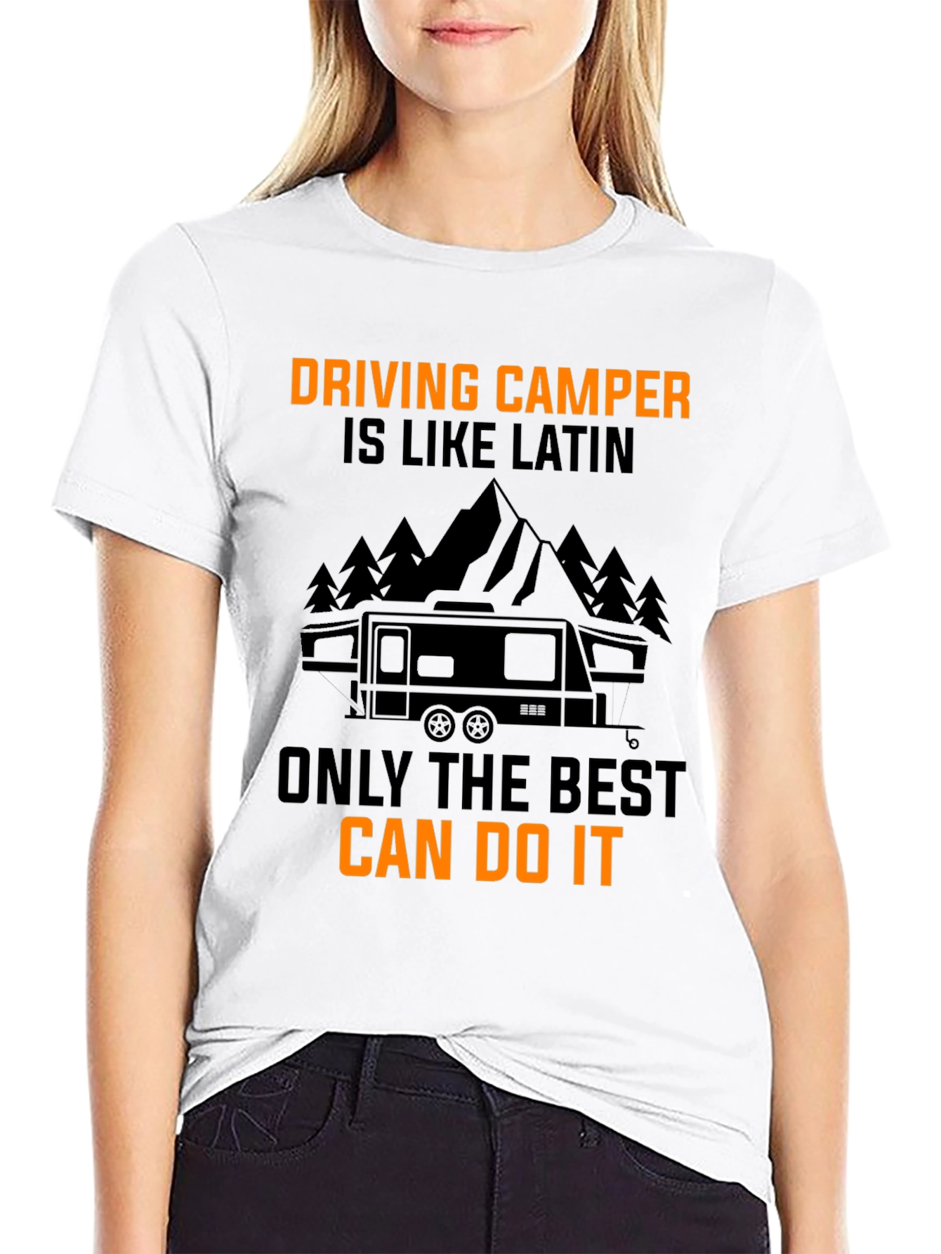 Driving Camper Like Latin Graphic Tee