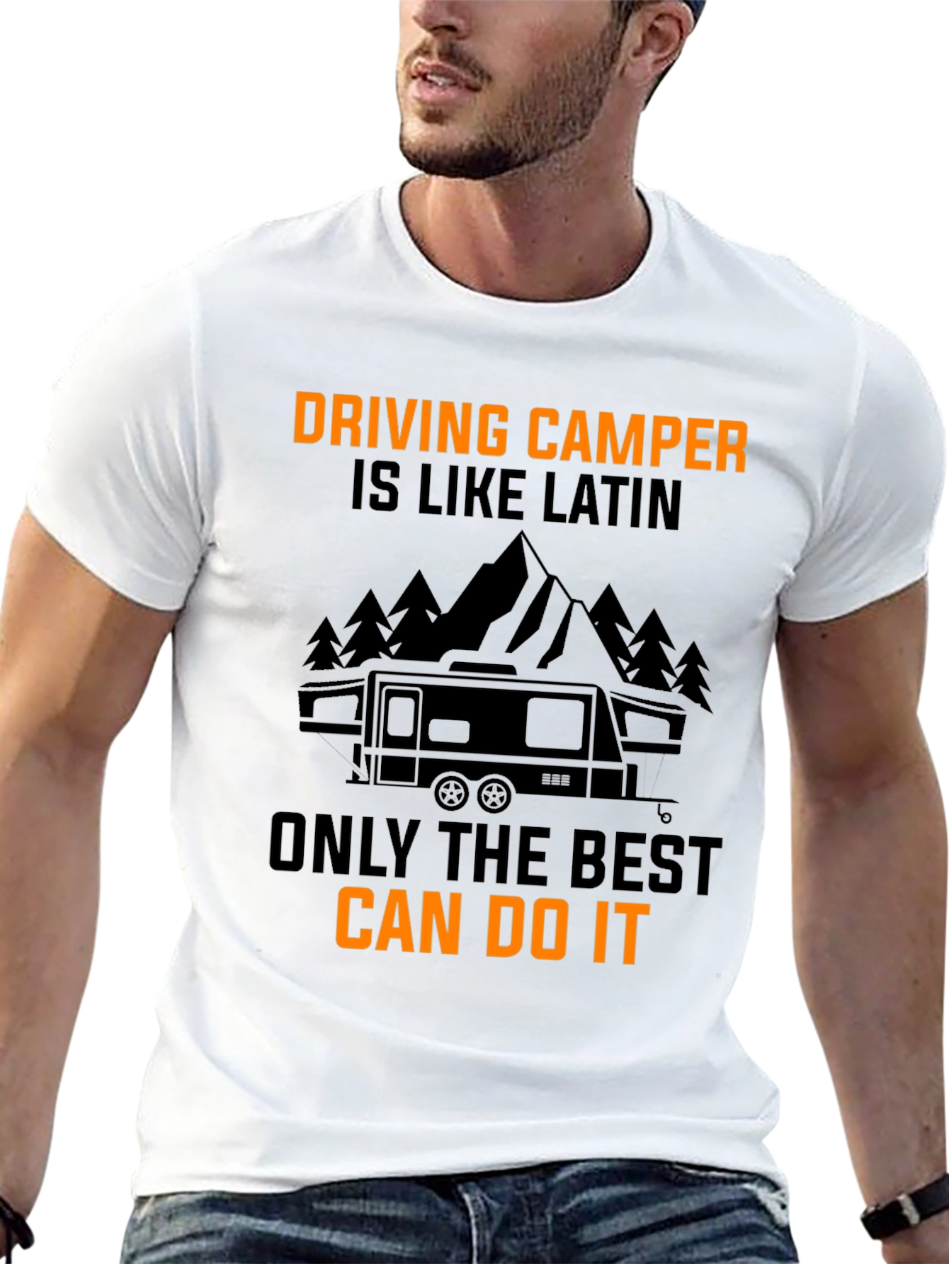 Driving Camper Like Latin Graphic Tee