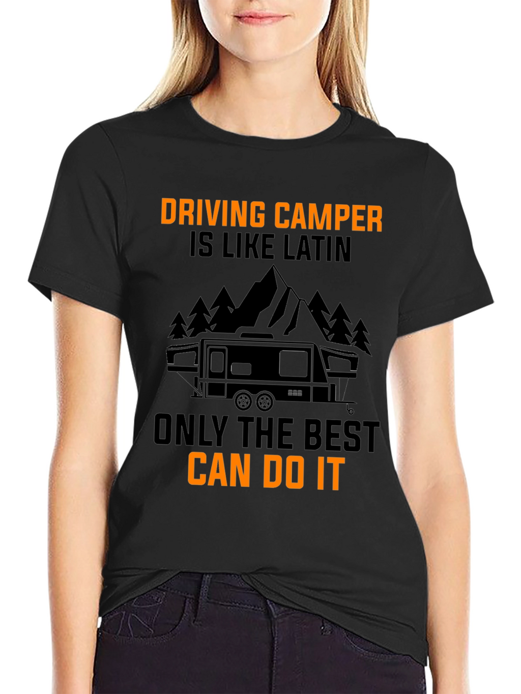 Driving Camper Like Latin Graphic Tee