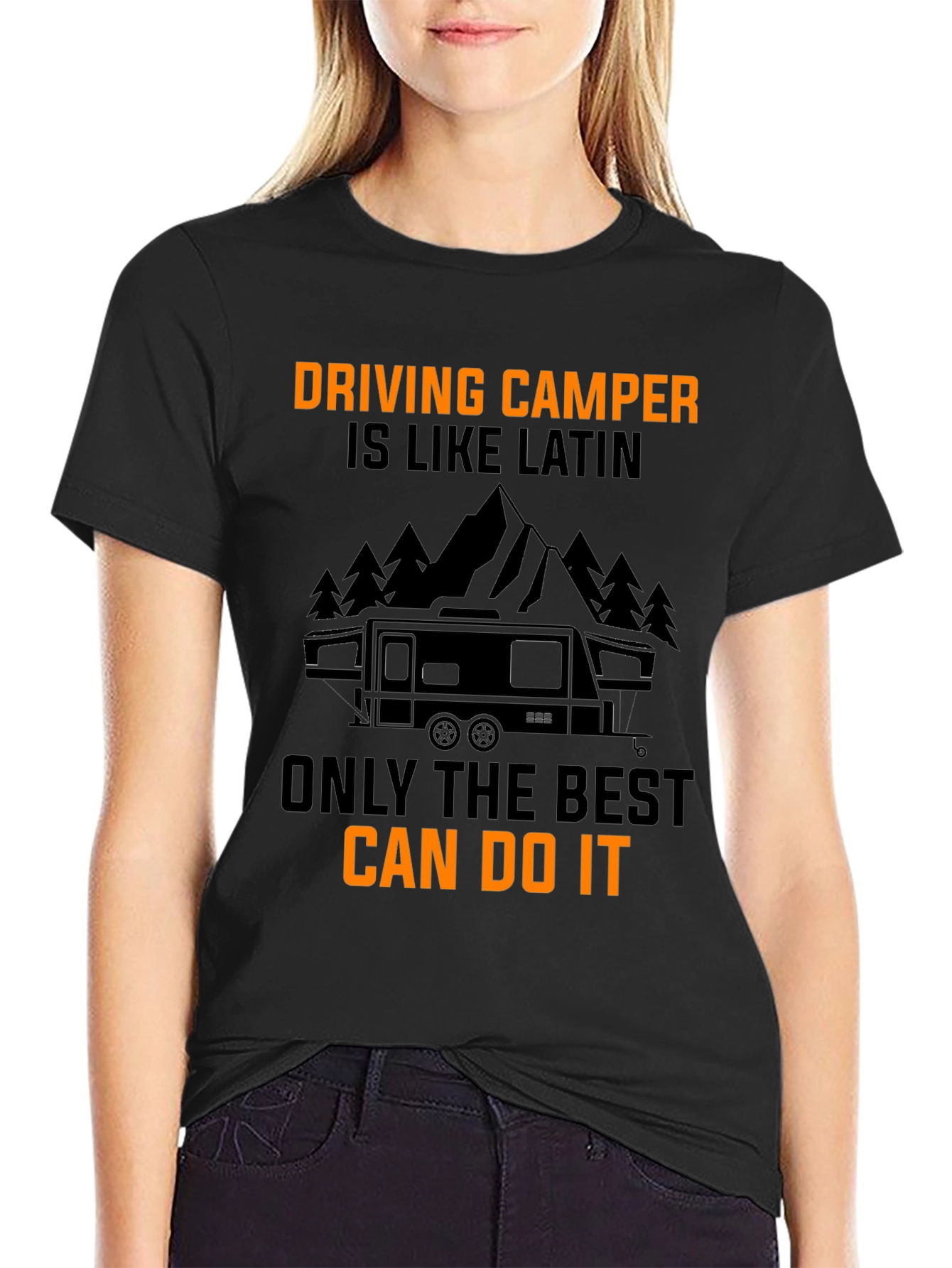 Driving Camper Like Latin Graphic Tee