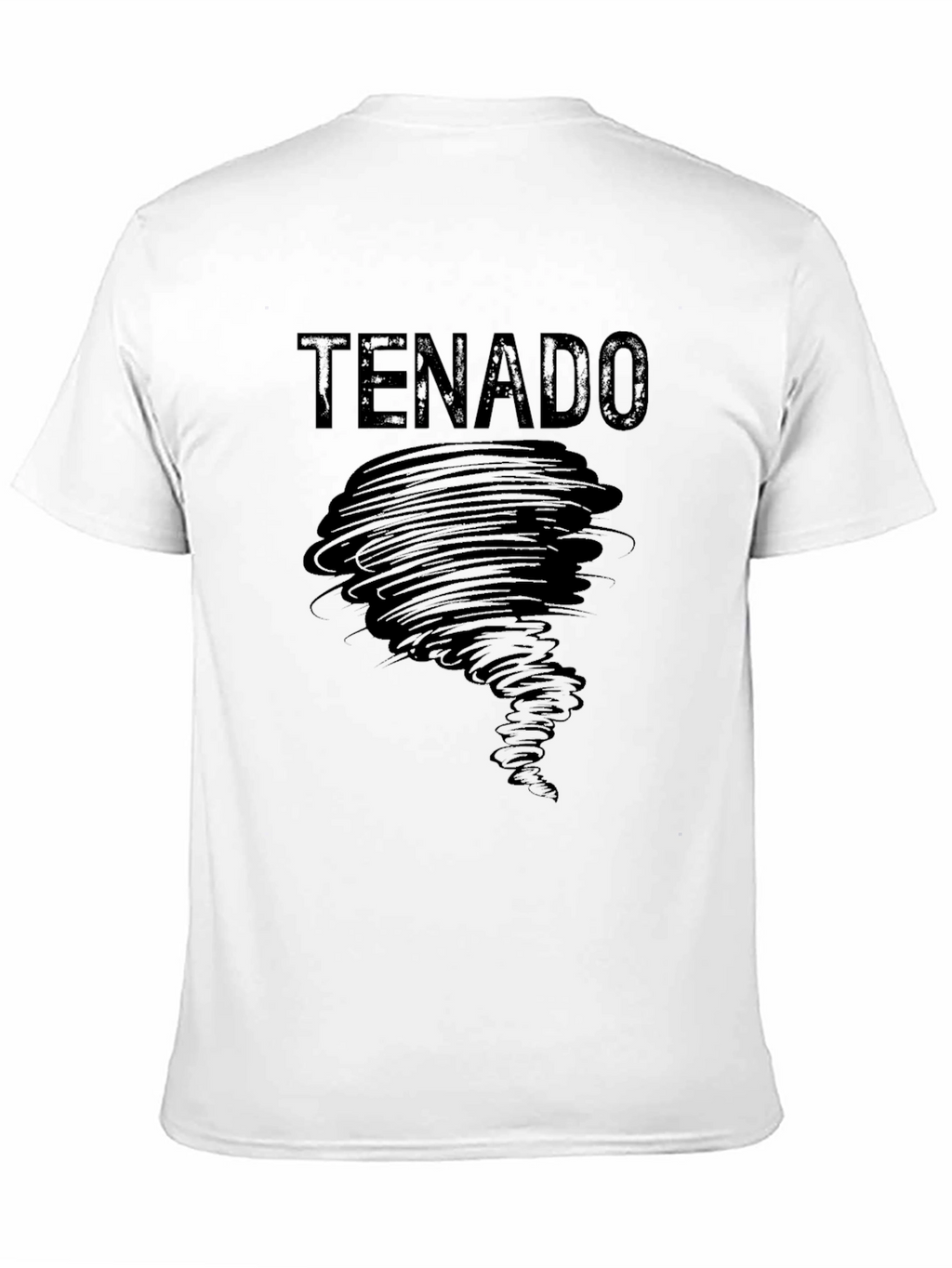 TENADO Tornado Graphic Black T-Shirt