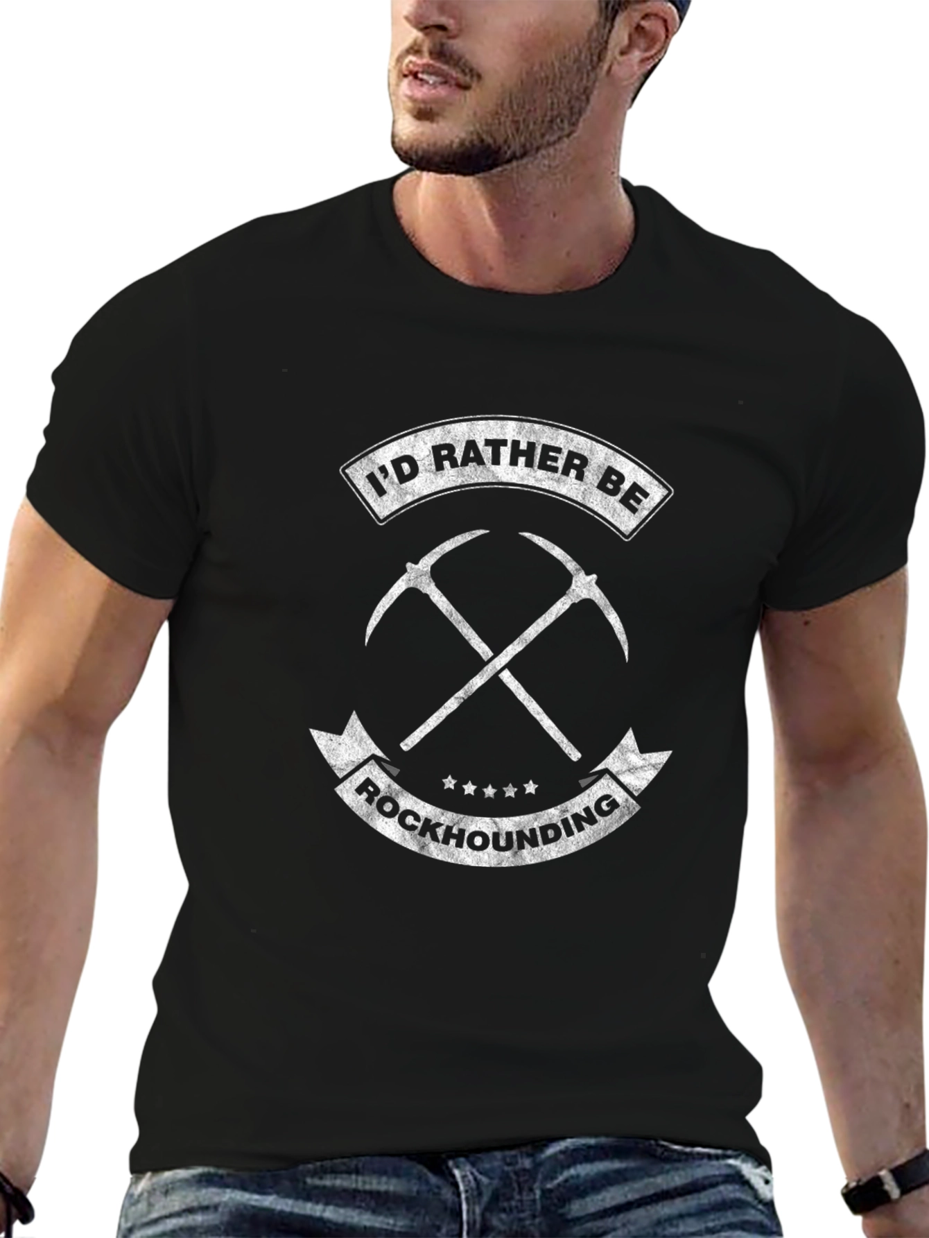 Rockhounding T-Shirt: Id Rather Be...