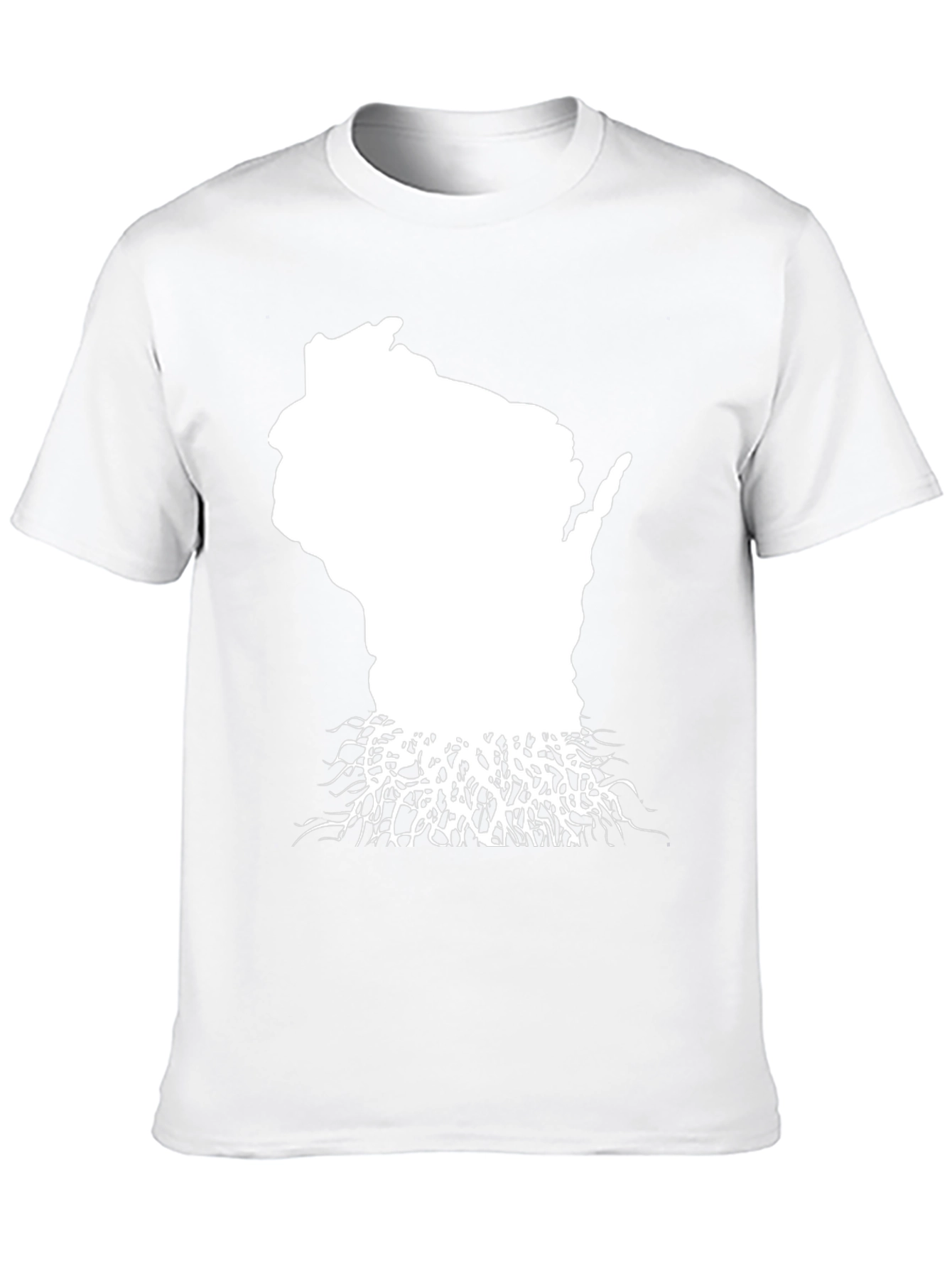 Wisconsin Roots Black T-Shirt - State Pride Tee