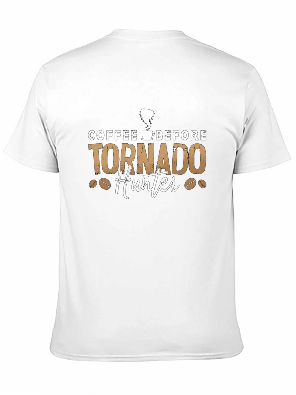 Coffee Before Tornado Hunter Black Tee