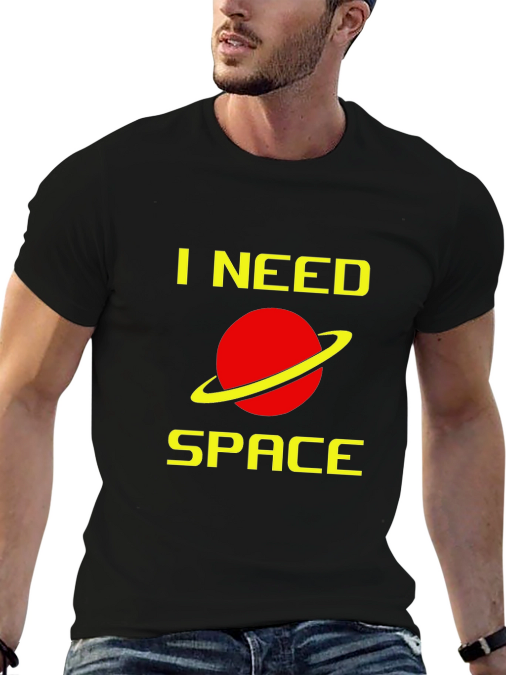 I Need Space T-Shirt - Planet Graphic Tee