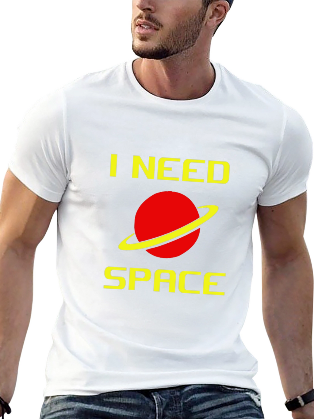 I Need Space T-Shirt - Planet Graphic Tee