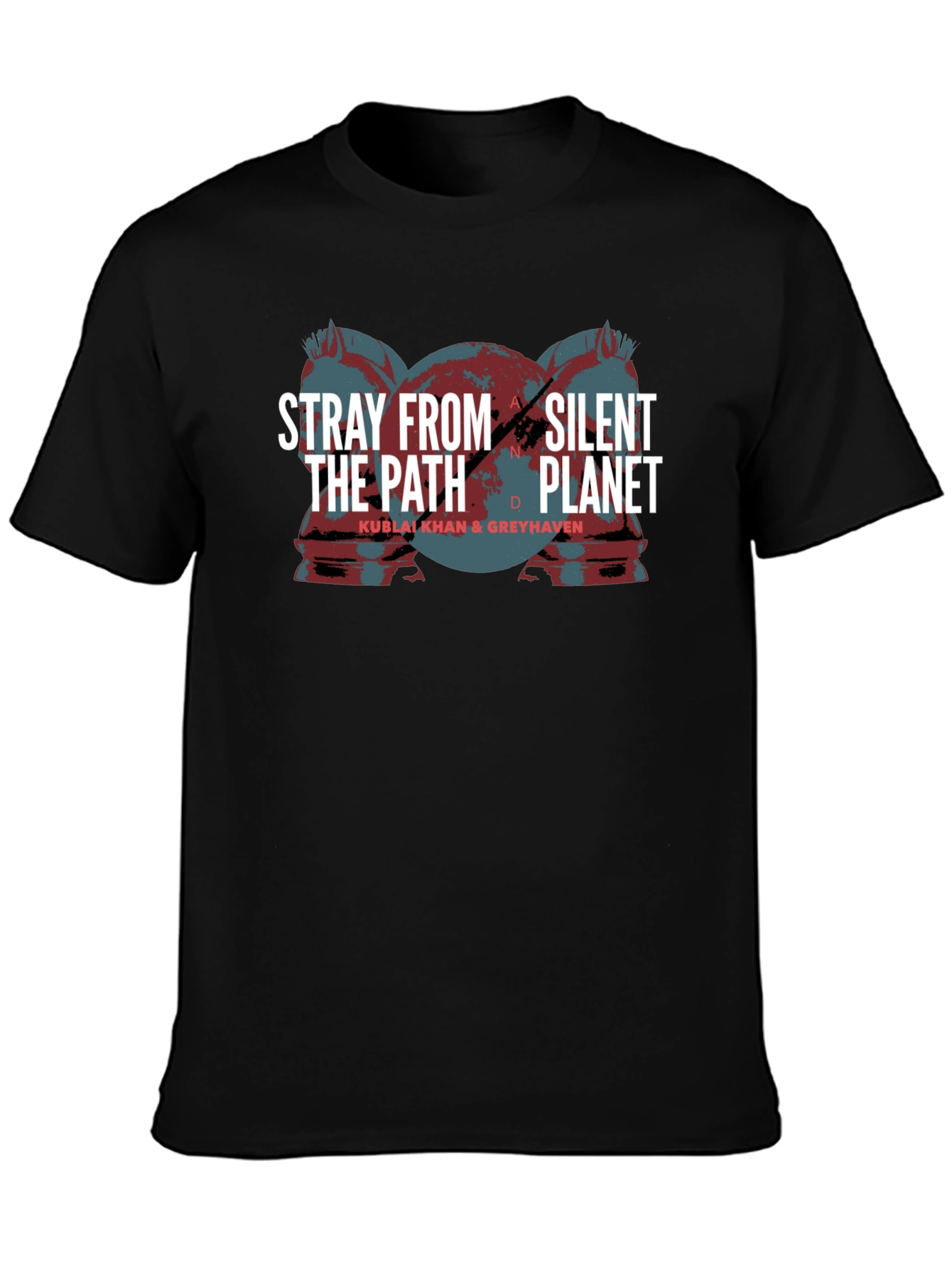Stray From The Path Band T-Shirt - Silent Planet Music Tee