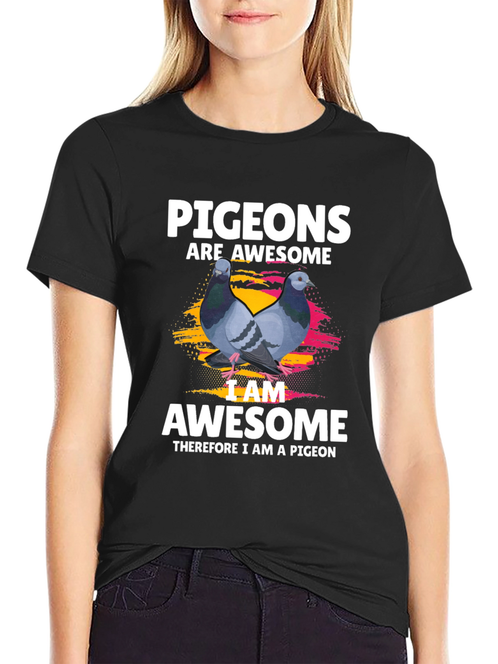 Pigeons Are Awesome Graphic T-Shirt