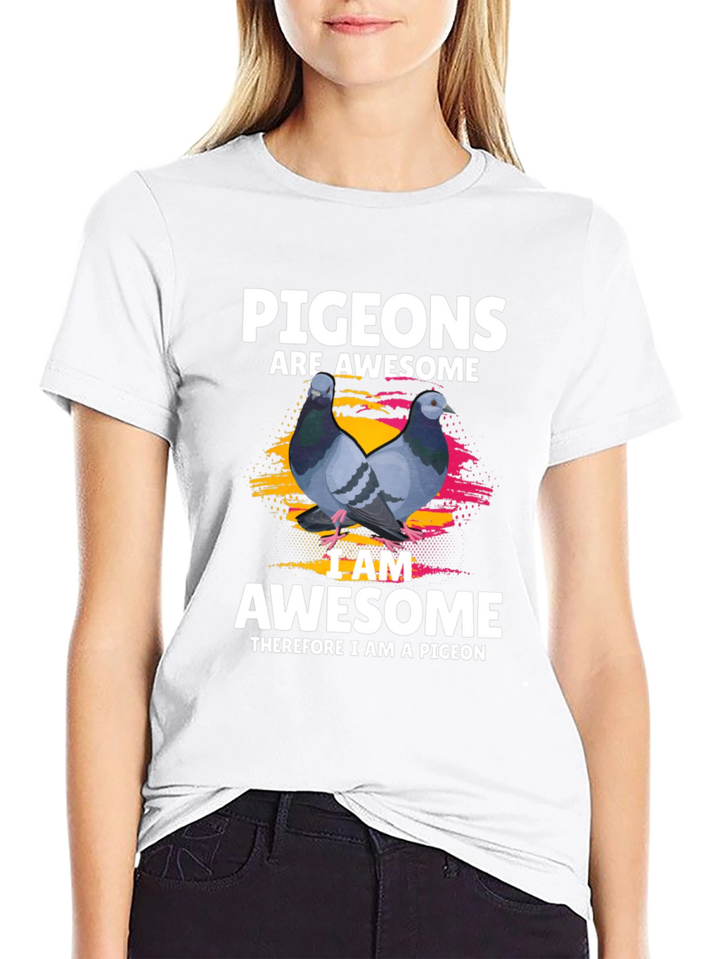 Pigeons Are Awesome Graphic T-Shirt