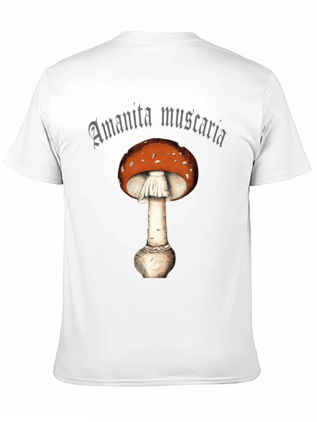 Amanita Muscaria Graphic Tee -  Fly Agaric Mushroom Shirt