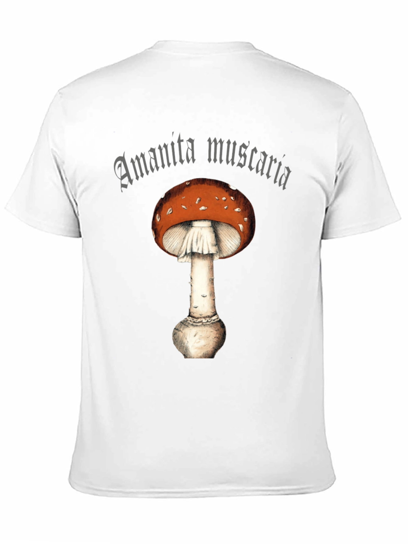 Amanita Muscaria Graphic Tee -  Fly Agaric Mushroom Shirt