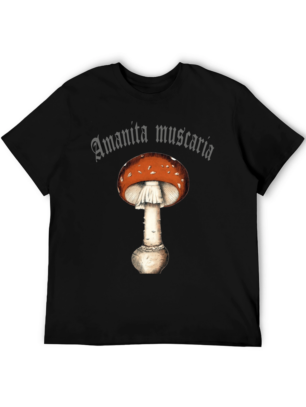 Amanita Muscaria Graphic Tee -  Fly Agaric Mushroom Shirt