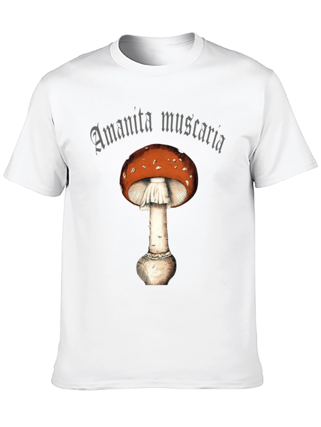 Amanita Muscaria Graphic Tee -  Fly Agaric Mushroom Shirt