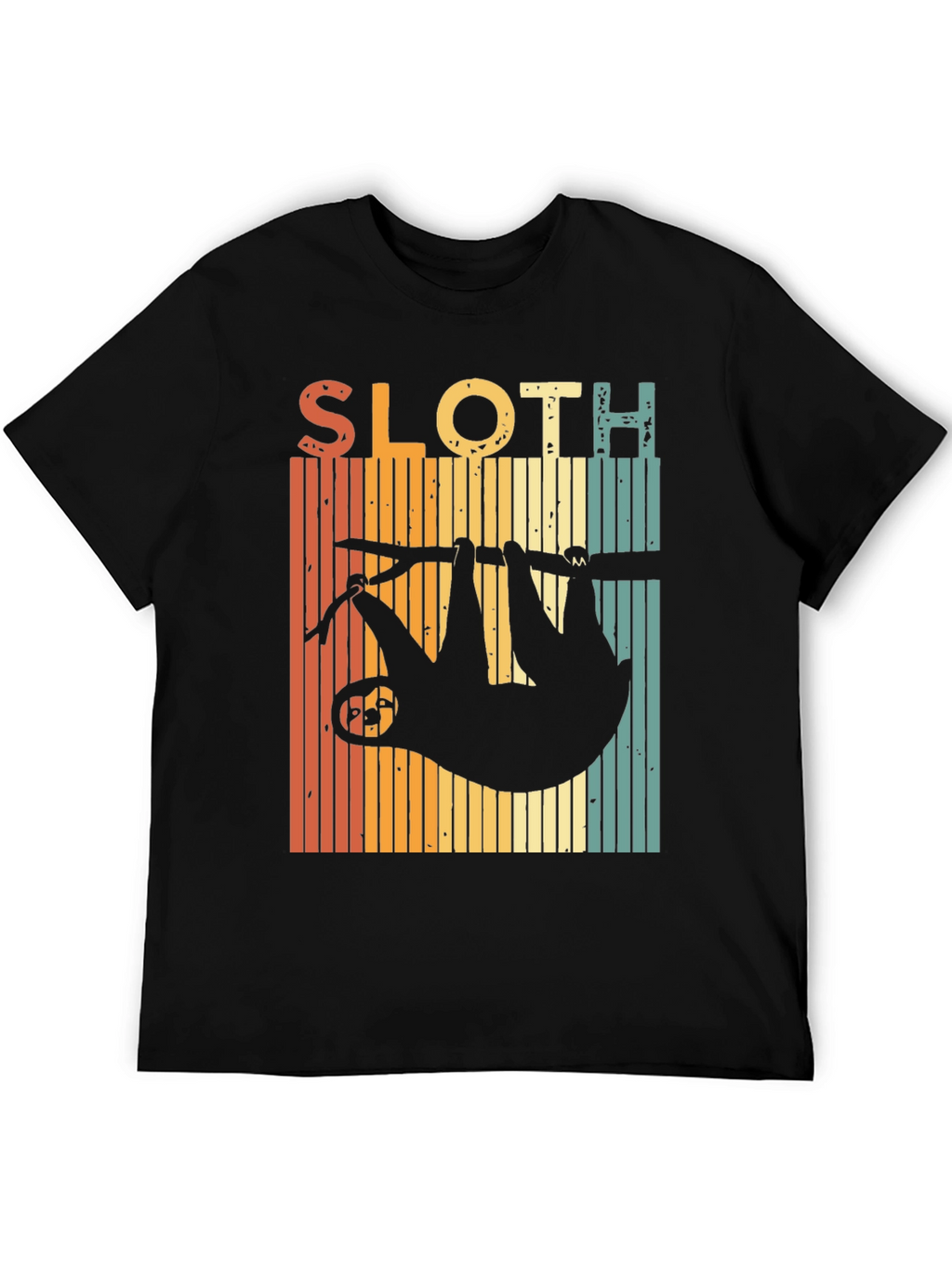 Retro Sloth Graphic Tee