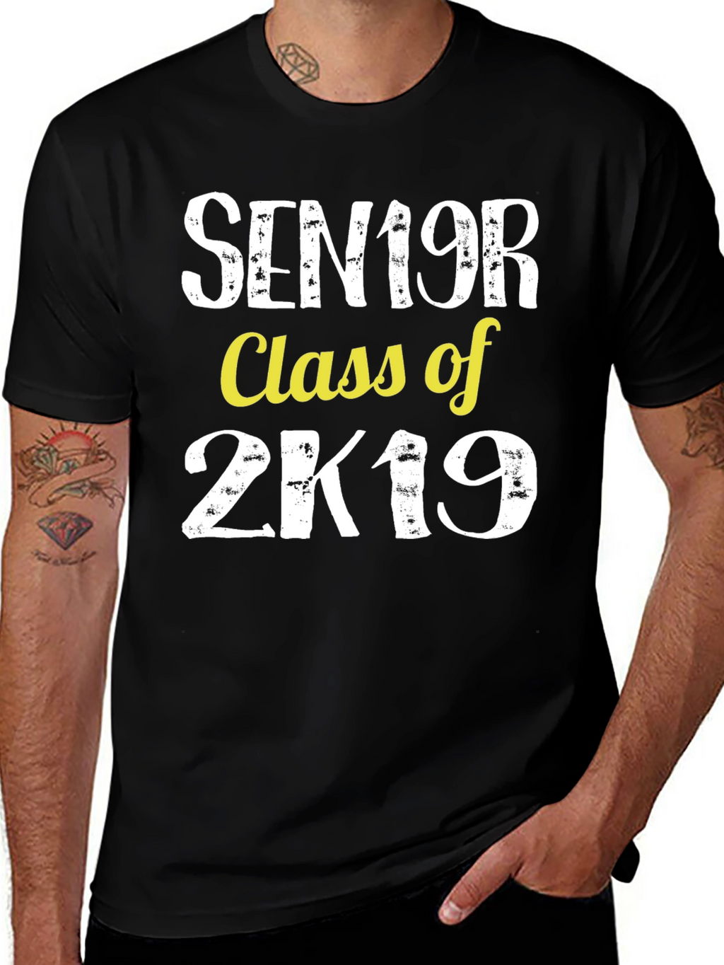 Senior Class of 2019 Black T-Shirt