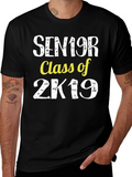 Senior Class of 2019 Black T-Shirt