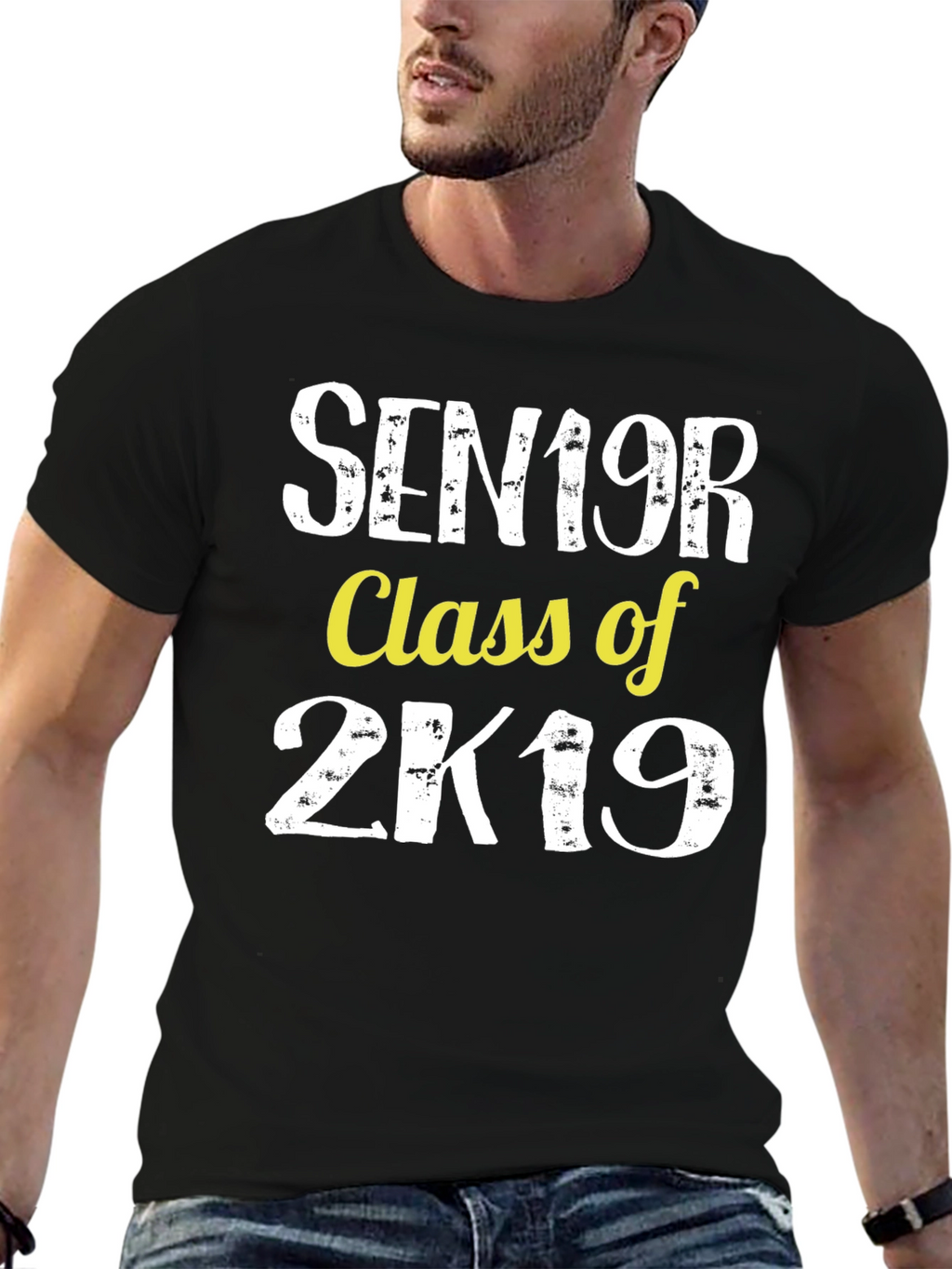 Senior Class of 2019 Black T-Shirt