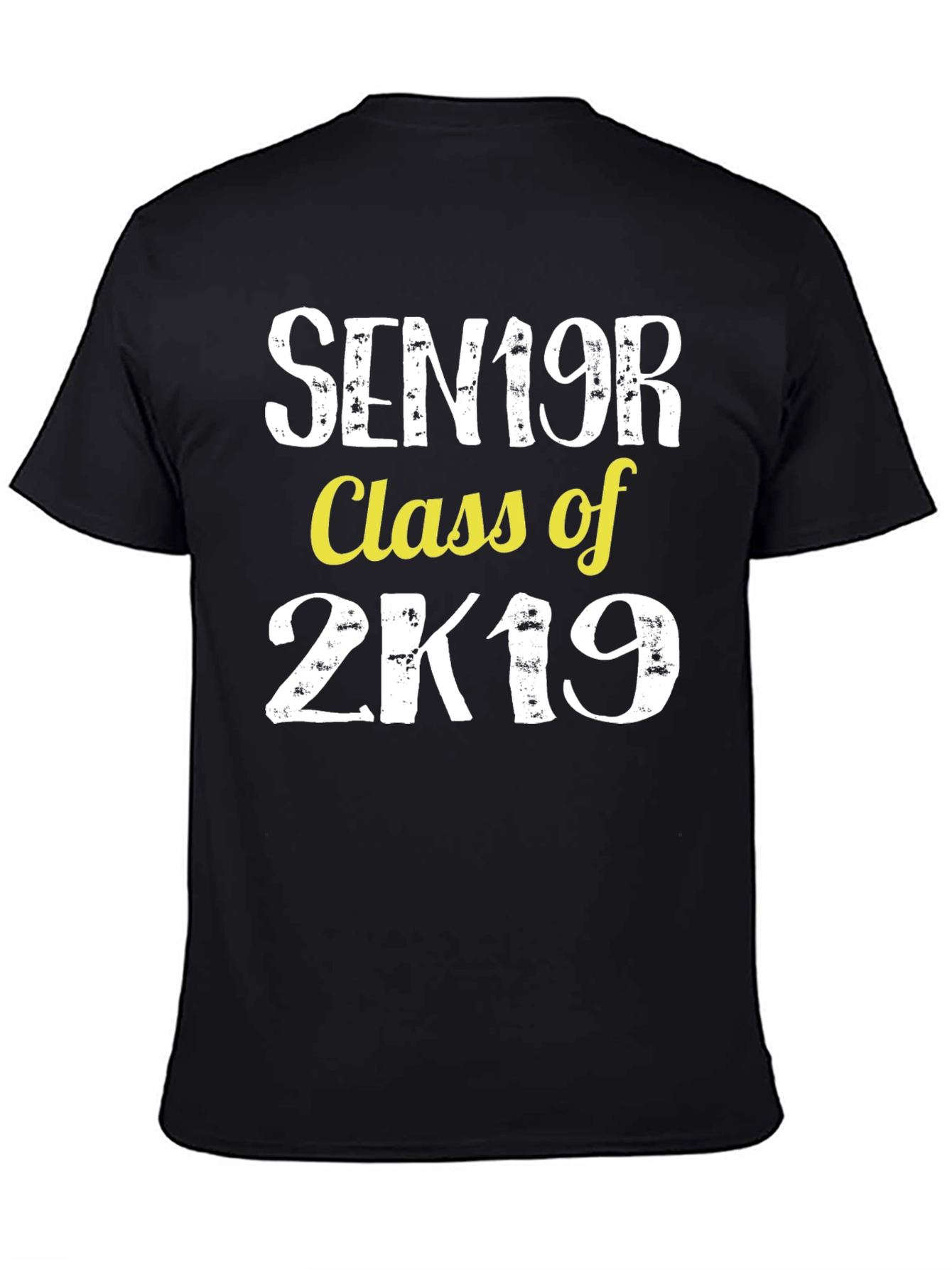 Senior Class of 2019 Black T-Shirt