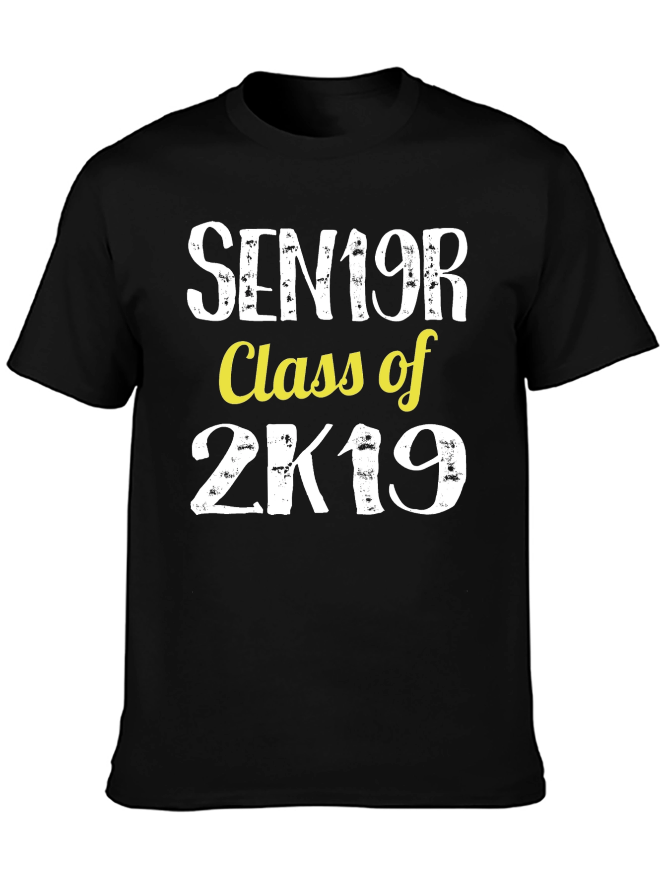 Senior Class of 2019 Black T-Shirt