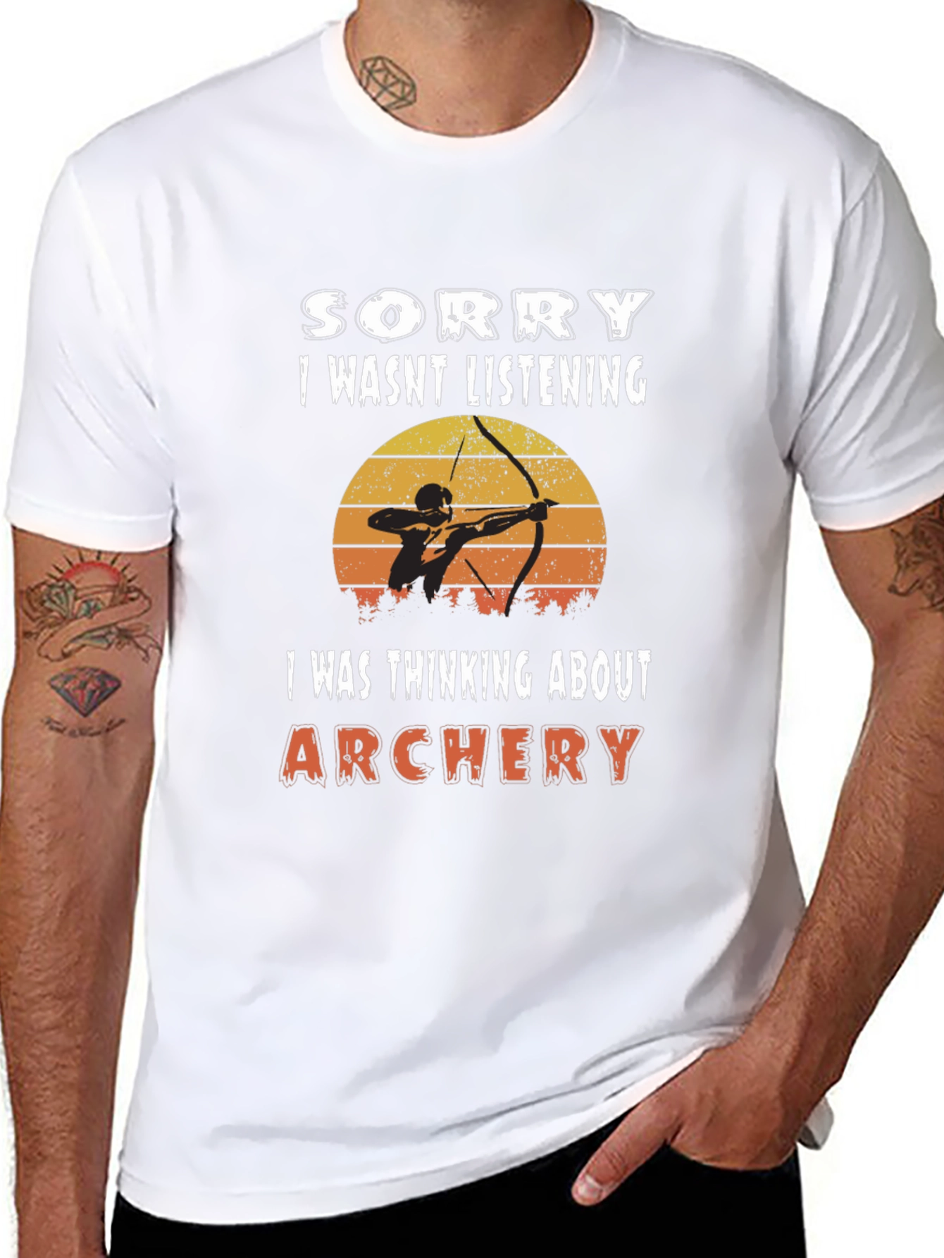Archery T-Shirt: Sorry I Wasnt Listening