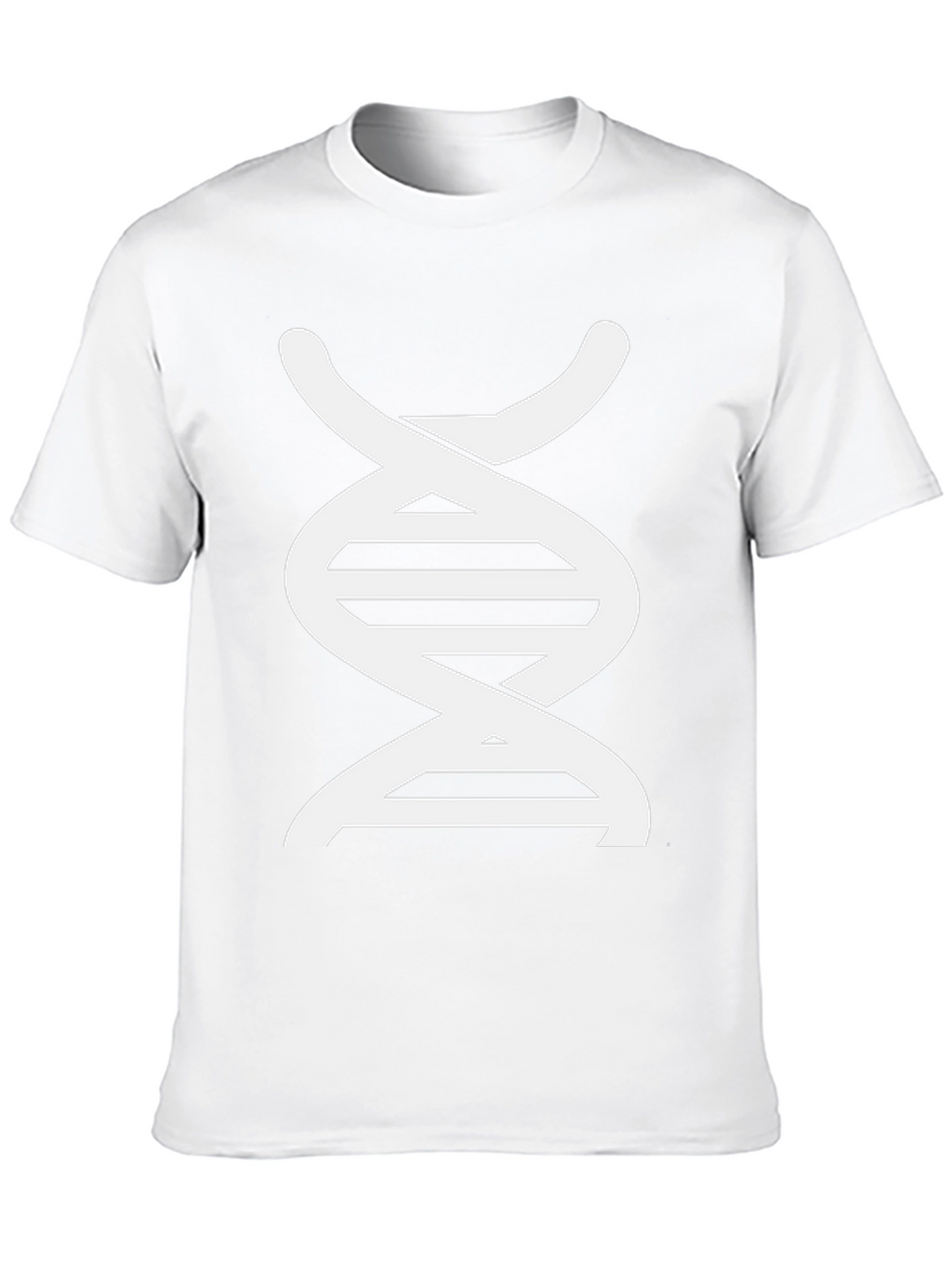 DNA Graphic Print Black T-Shirt