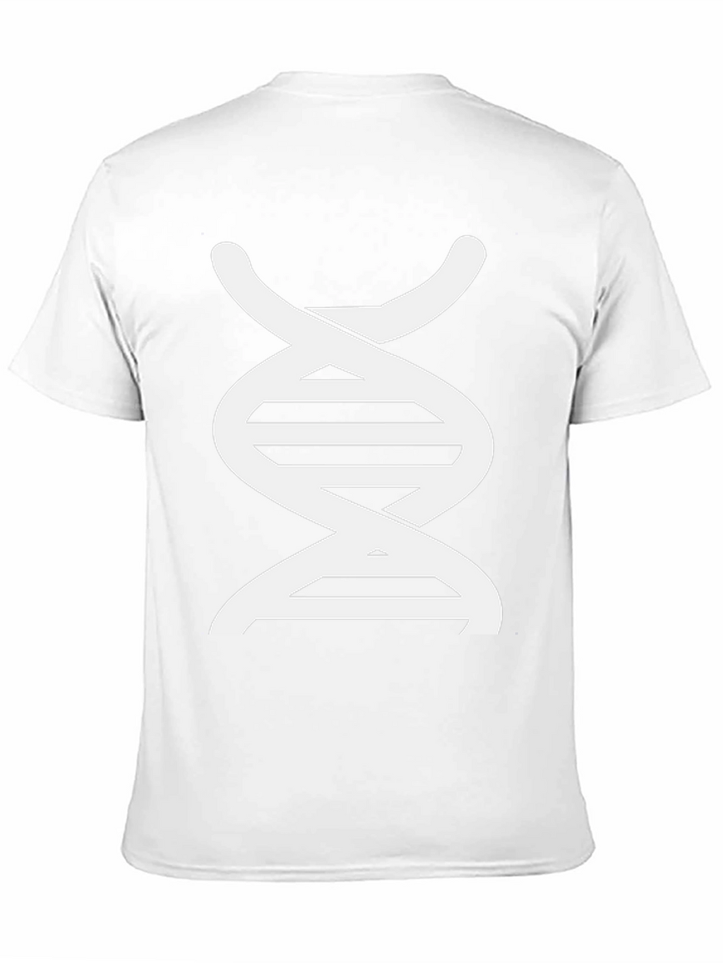DNA Graphic Print Black T-Shirt