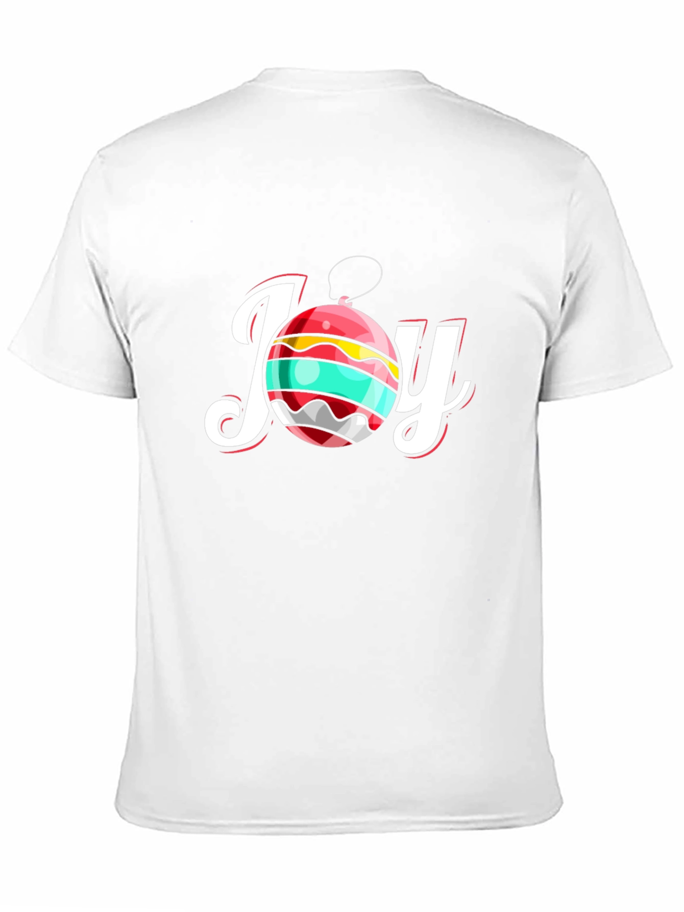 Joy Christmas Ornament Graphic Tee